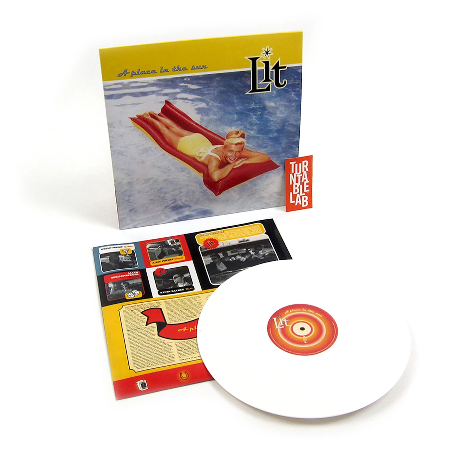 Lit: A Place In The Sun (White Colored Vinyl) Vinyl LP - Image 3