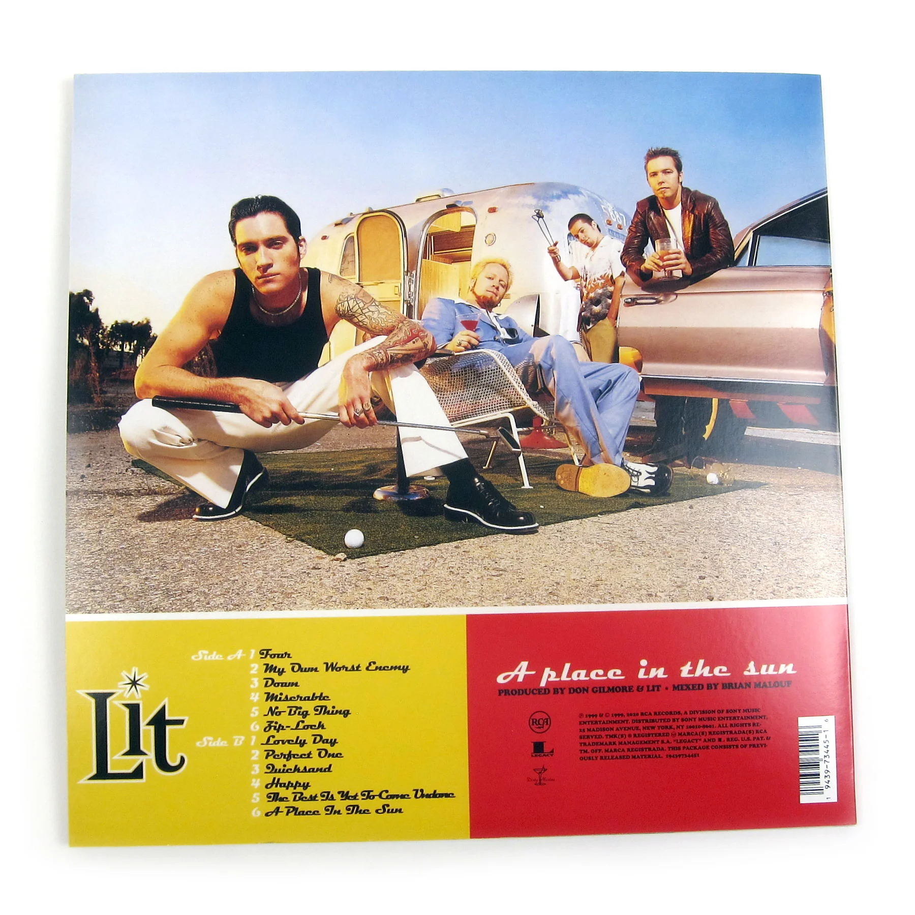 Lit: A Place In The Sun (White Colored Vinyl) Vinyl LP - Image 5