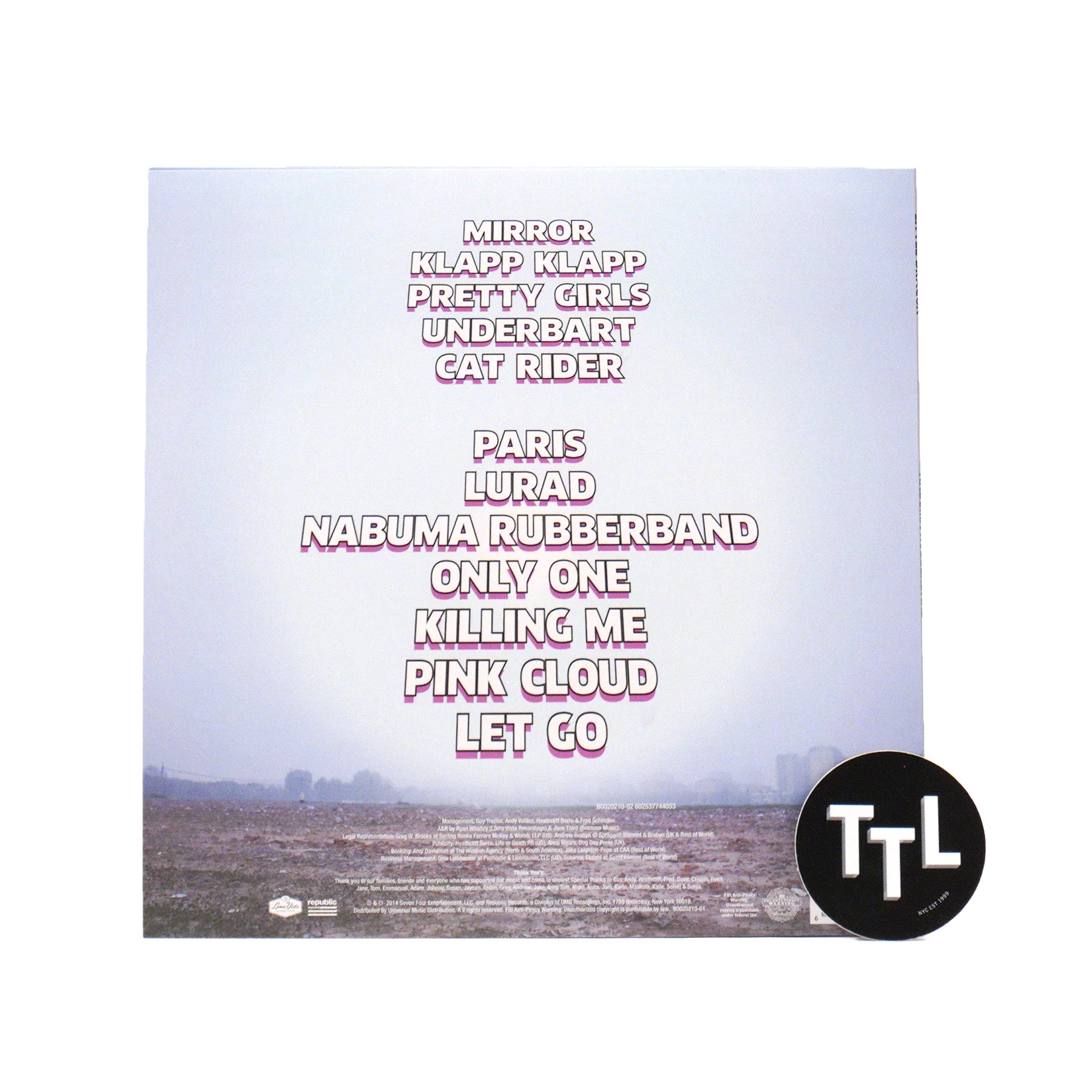 Little Dragon: Nabuma Rubberband Vinyl LP - Image 2