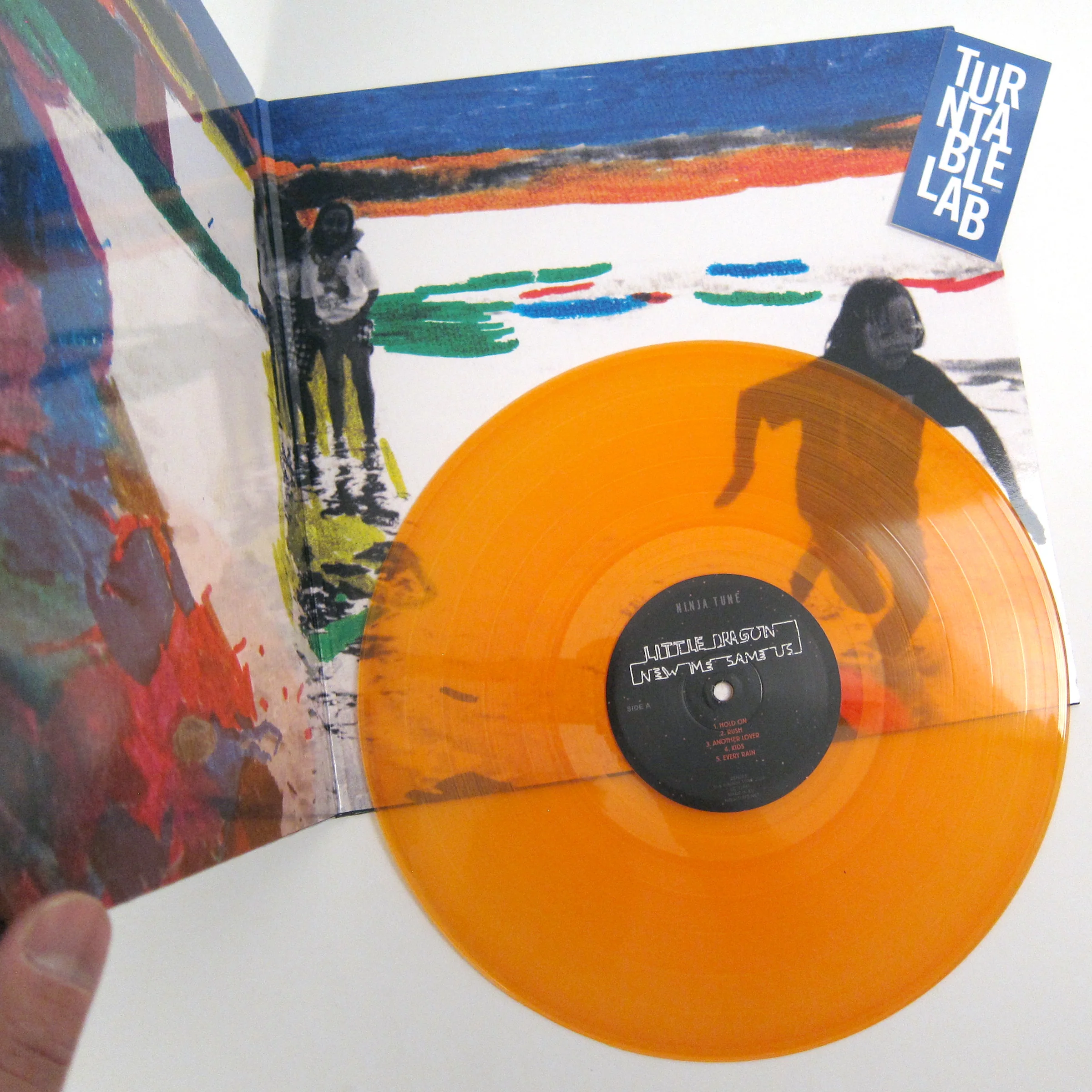 Little Dragon: New Me, Same Us (Indie Exclusive Orange Colored Vinyl) Vinyl LP - Image 2