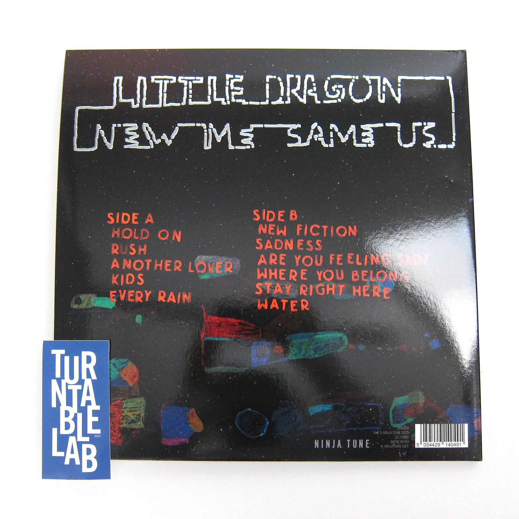 Little Dragon: New Me, Same Us (Indie Exclusive Orange Colored Vinyl) Vinyl LP - Image 3