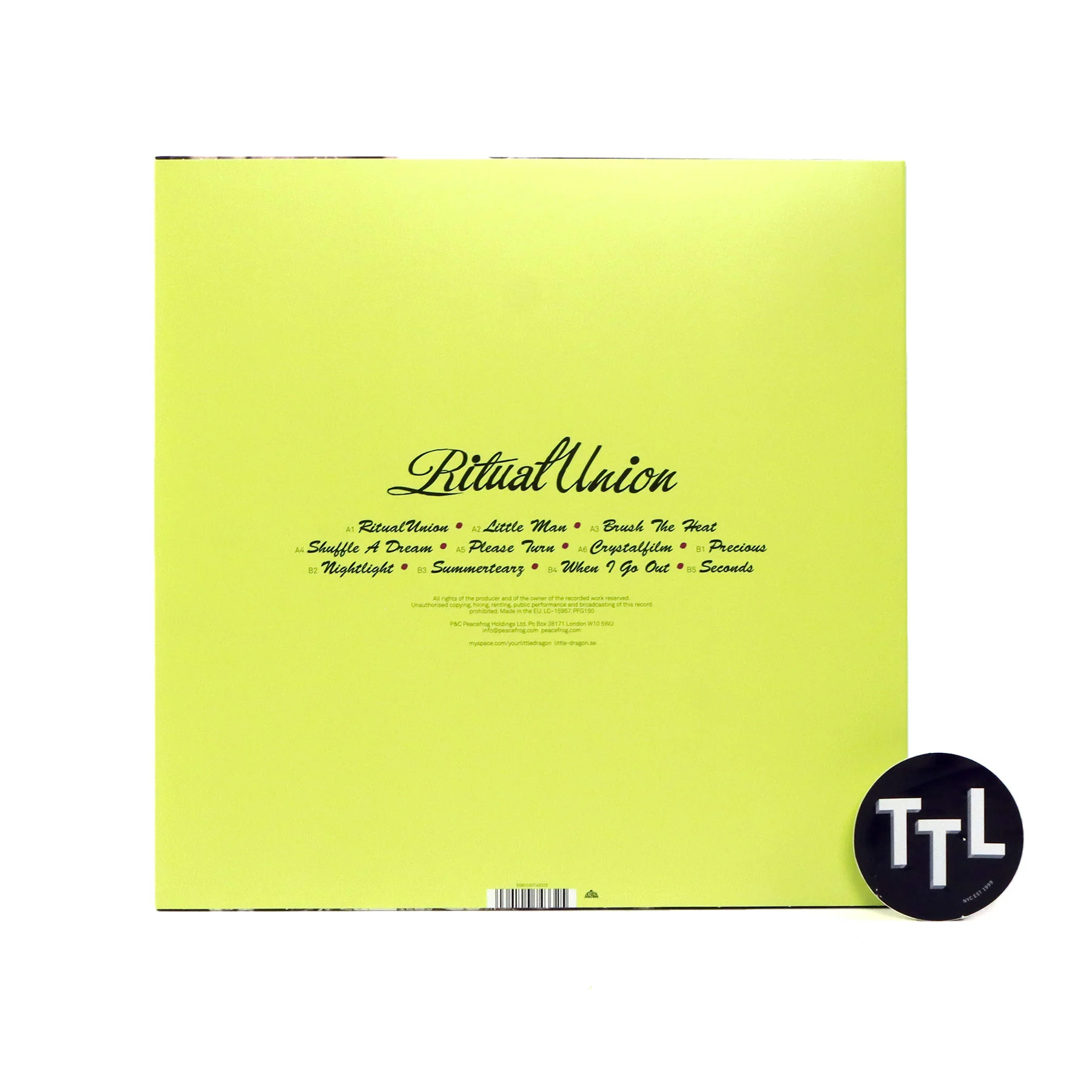 Little Dragon: Ritual Union Vinyl LP - Image 3