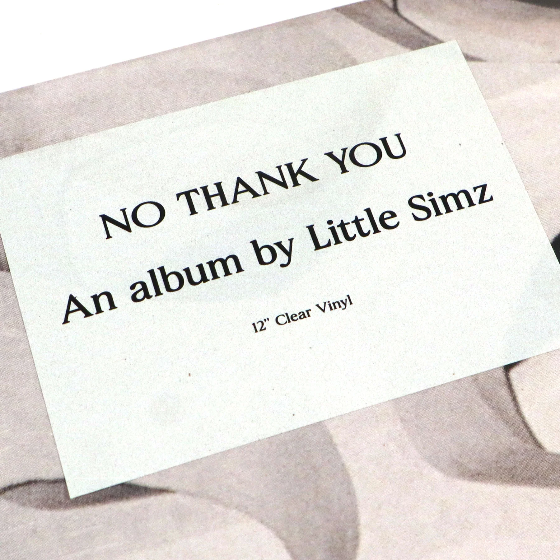 Little Simz: No Thank You (Clear Colored Vinyl) Vinyl 2LP - Image 4