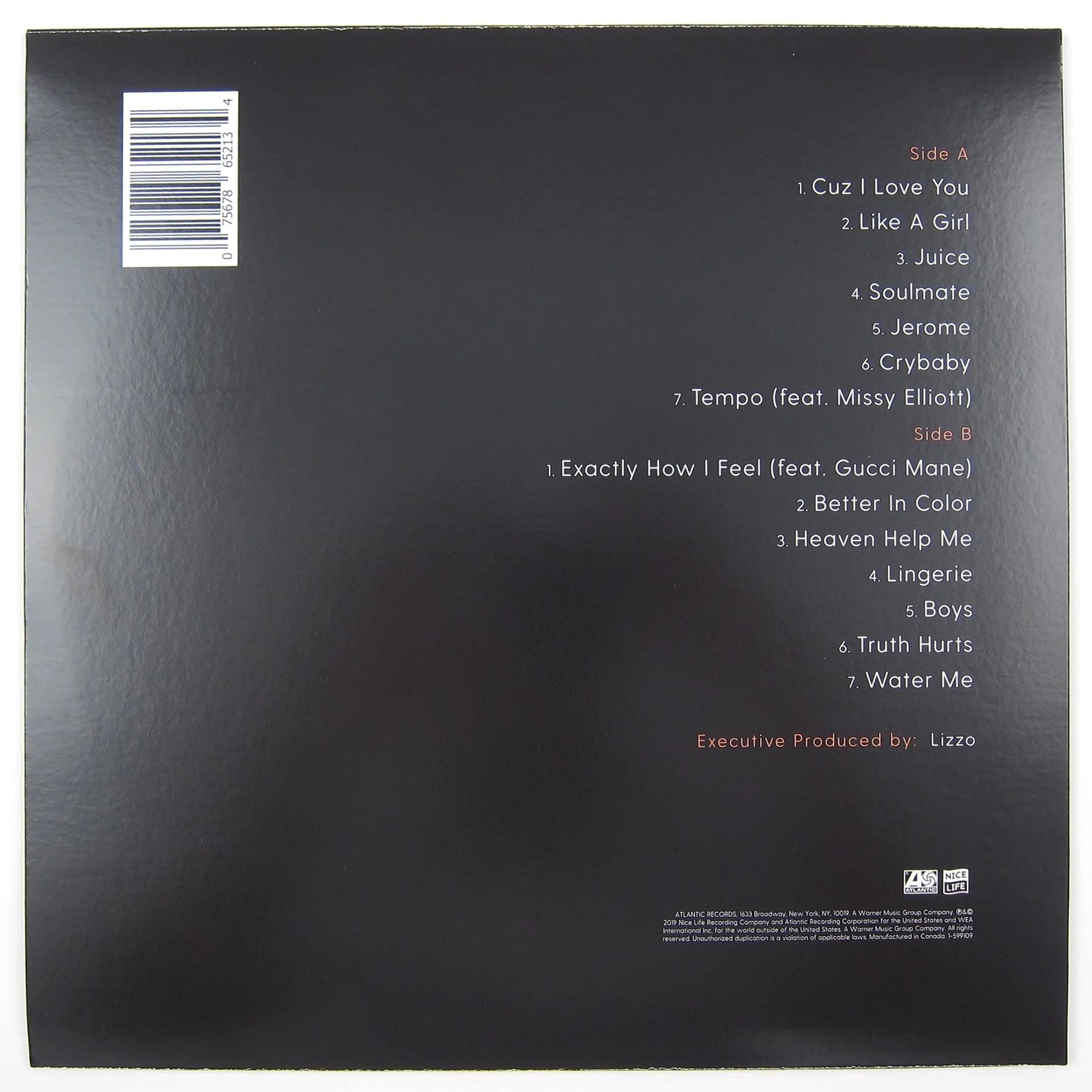 Lizzo: Cuz I Love You - Deluxe Edition Vinyl LP - Image 3