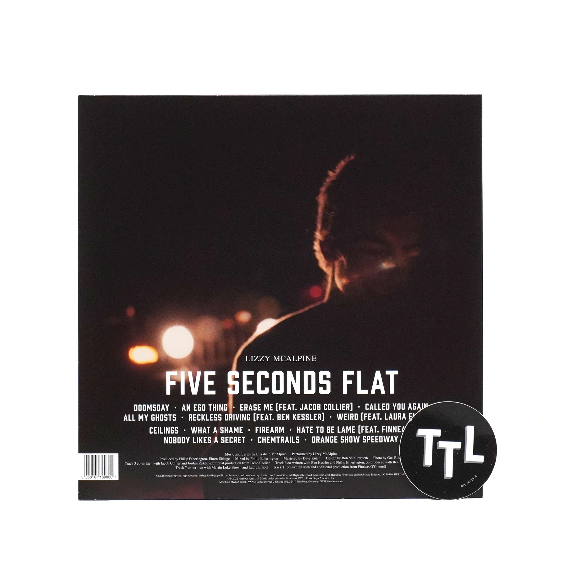 Lizzy McAlpine: Five Seconds Flat Vinyl LP - Image 2