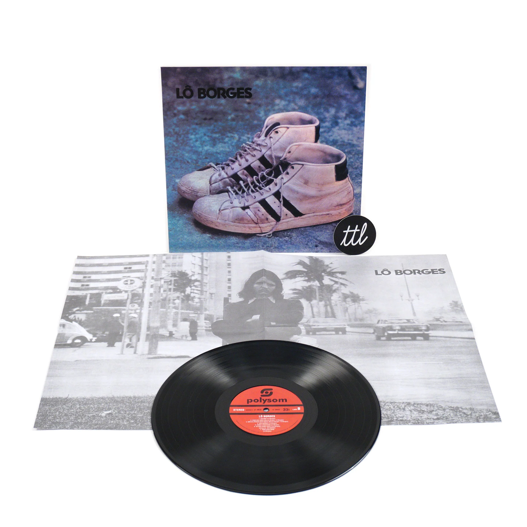 Lo Borges: Lo Borges (180g, Brazil Import) Vinyl LP - Image 2