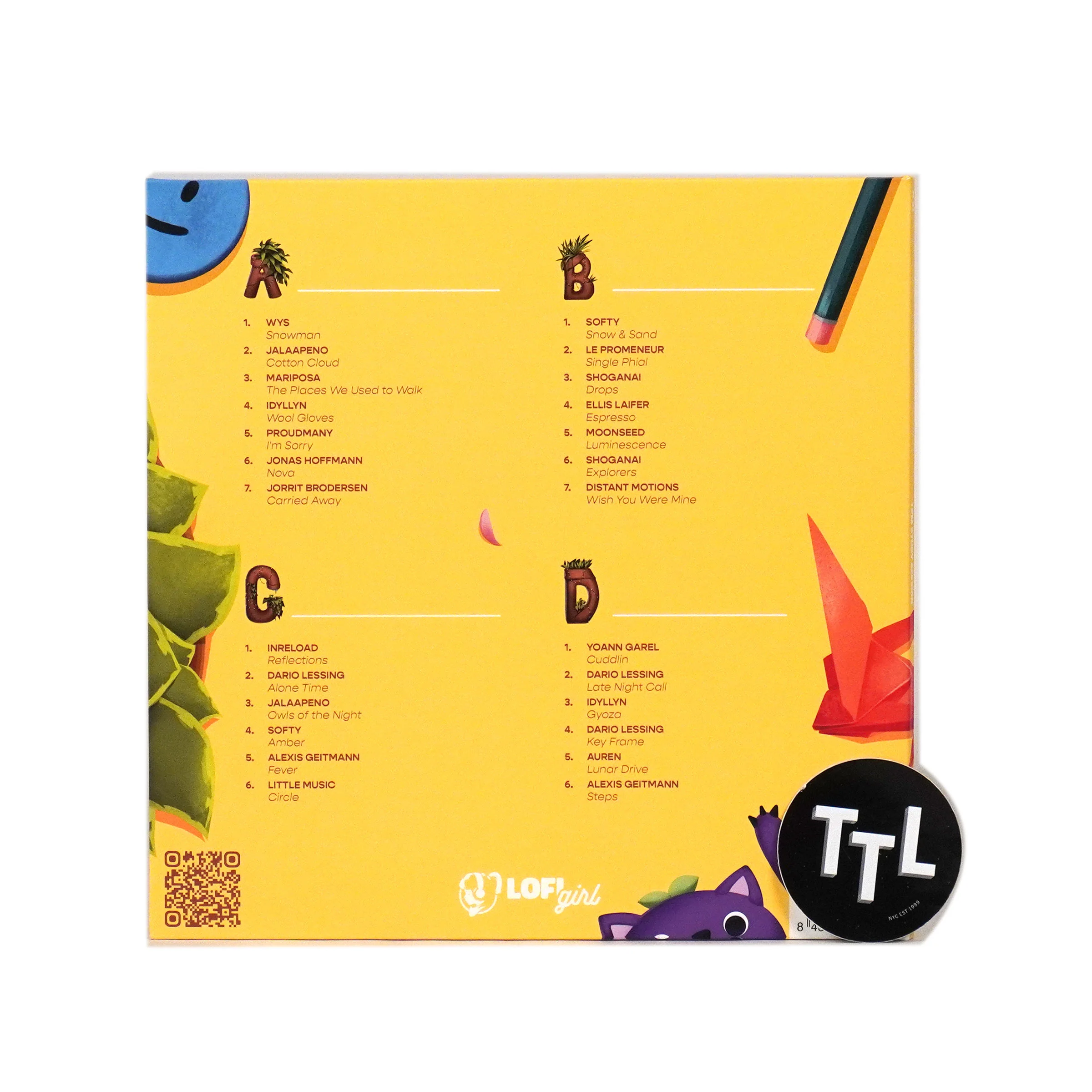 Lofi Girl: 1PM Study Session (Colored Vinyl) Vinyl 2LP - Image 3