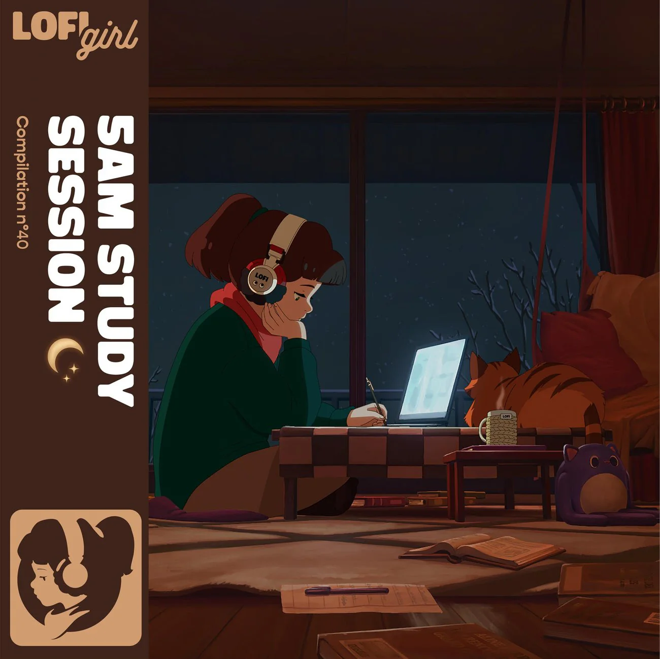 Lofi Girl: 5AM Study Session (Colored Vinyl) Vinyl 2LP - PRE-ORDER - Image 2