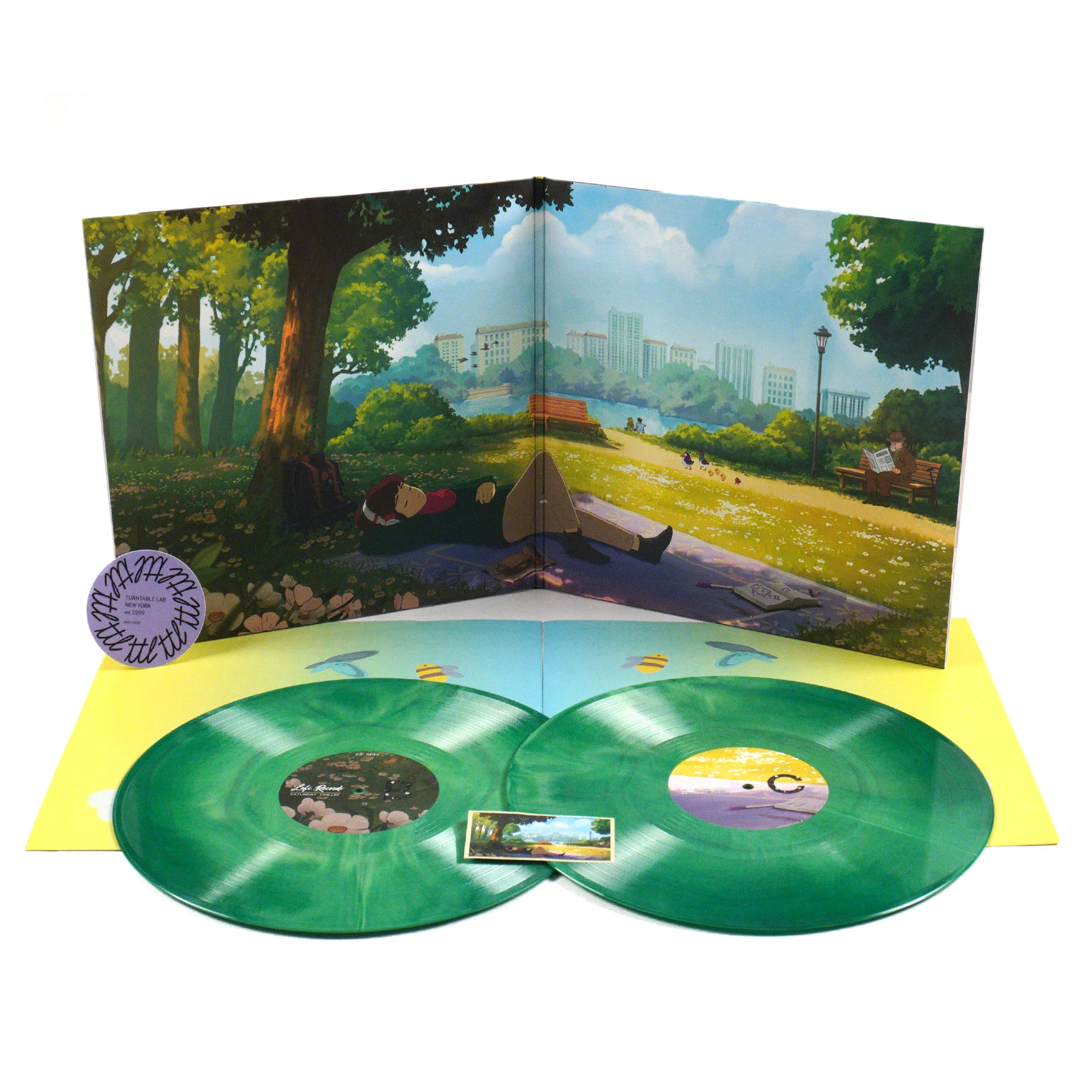 Lofi Girl: Saturday Chillin (Colored Vinyl) Vinyl 2LP - Image 2