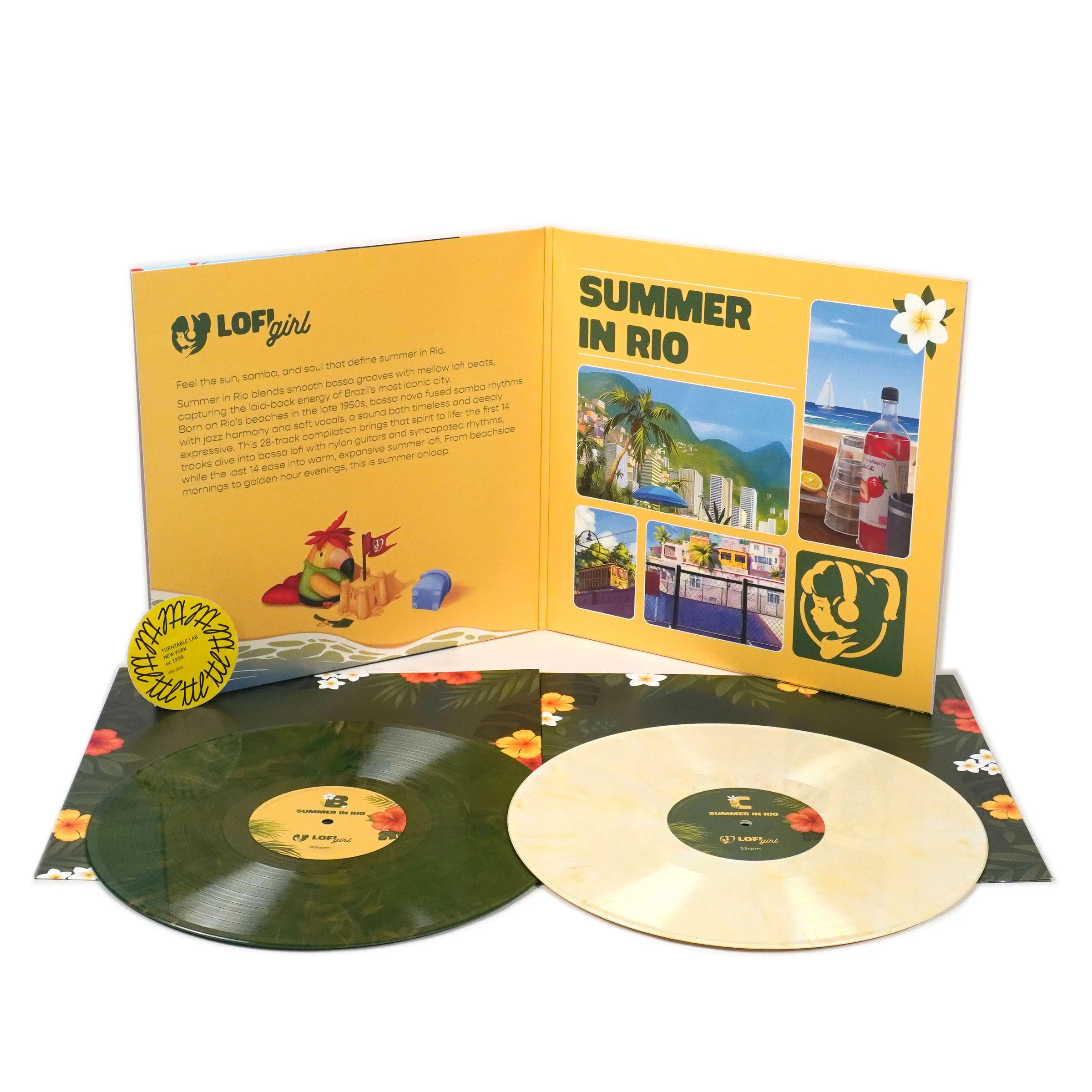 Lofi Girl: Summer In Rio (Colored Vinyl) Vinyl 2LP - Image 2