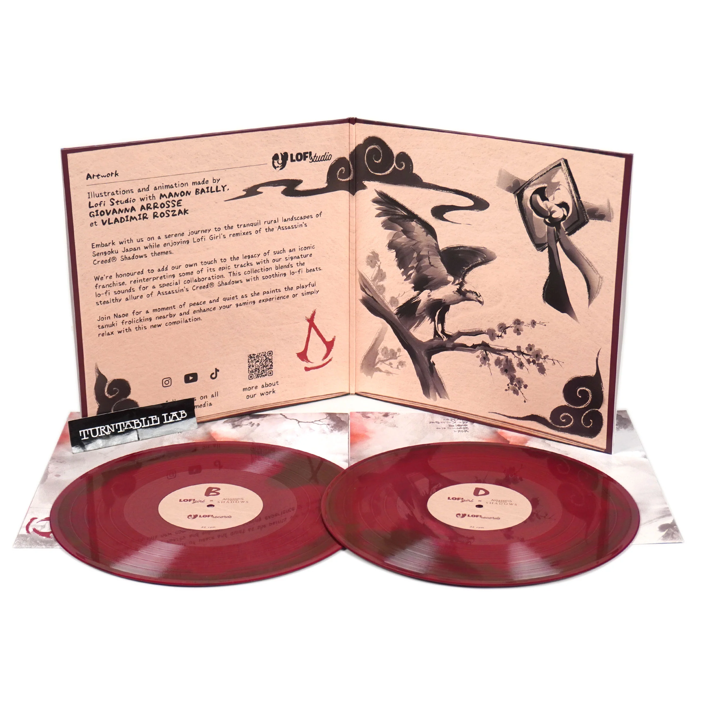 Lofi Girl x Assassin's Creed: Shadows (Colored Vinyl) Vinyl 2LP - Image 2