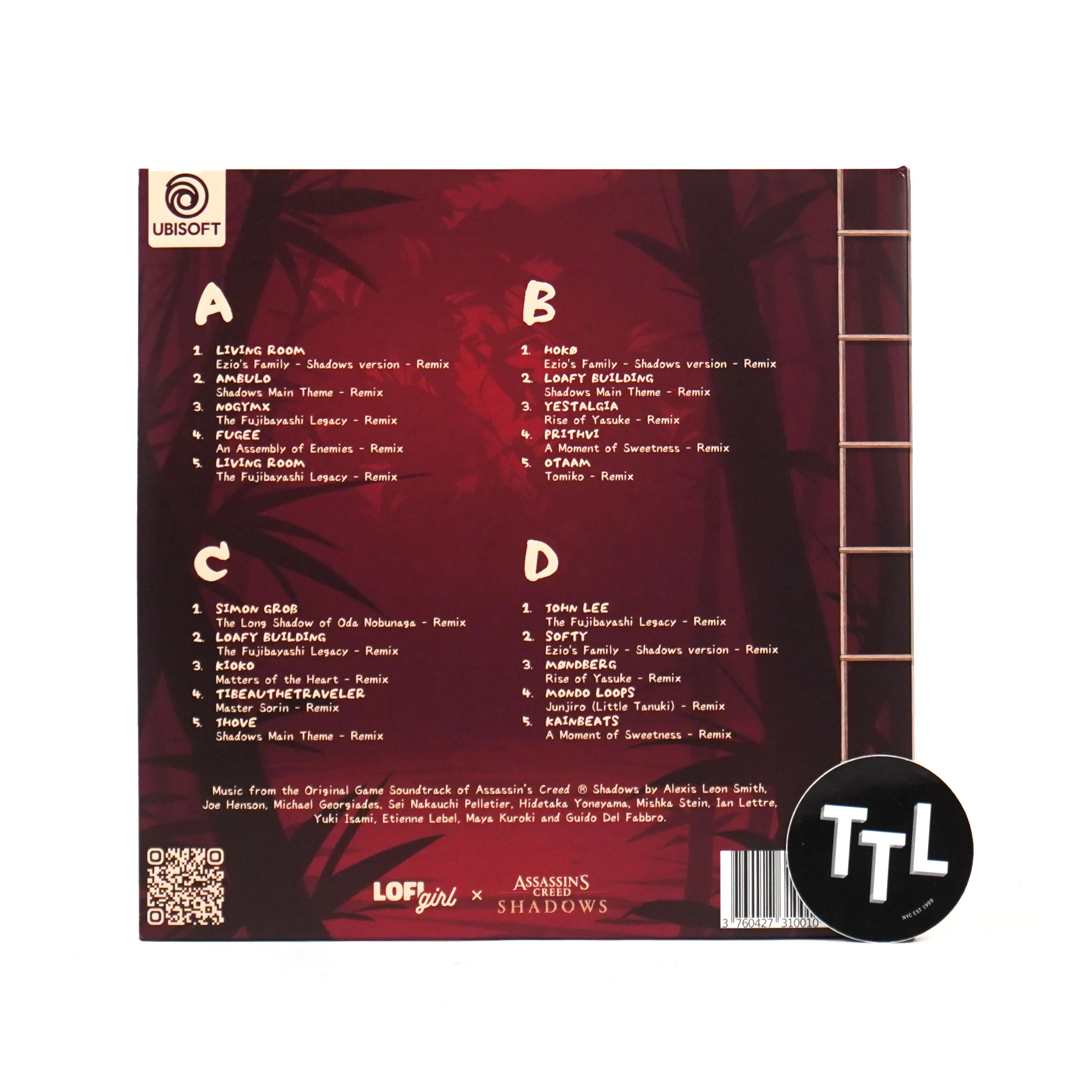Lofi Girl x Assassin's Creed: Shadows (Colored Vinyl) Vinyl 2LP - Image 3