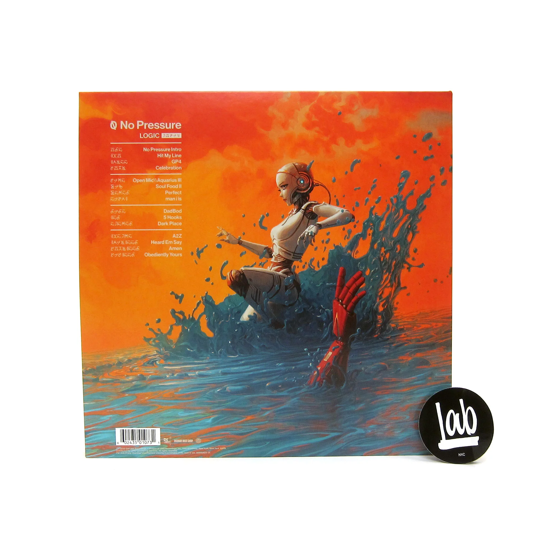 Logic: No Pressure Vinyl 2LP - Image 3