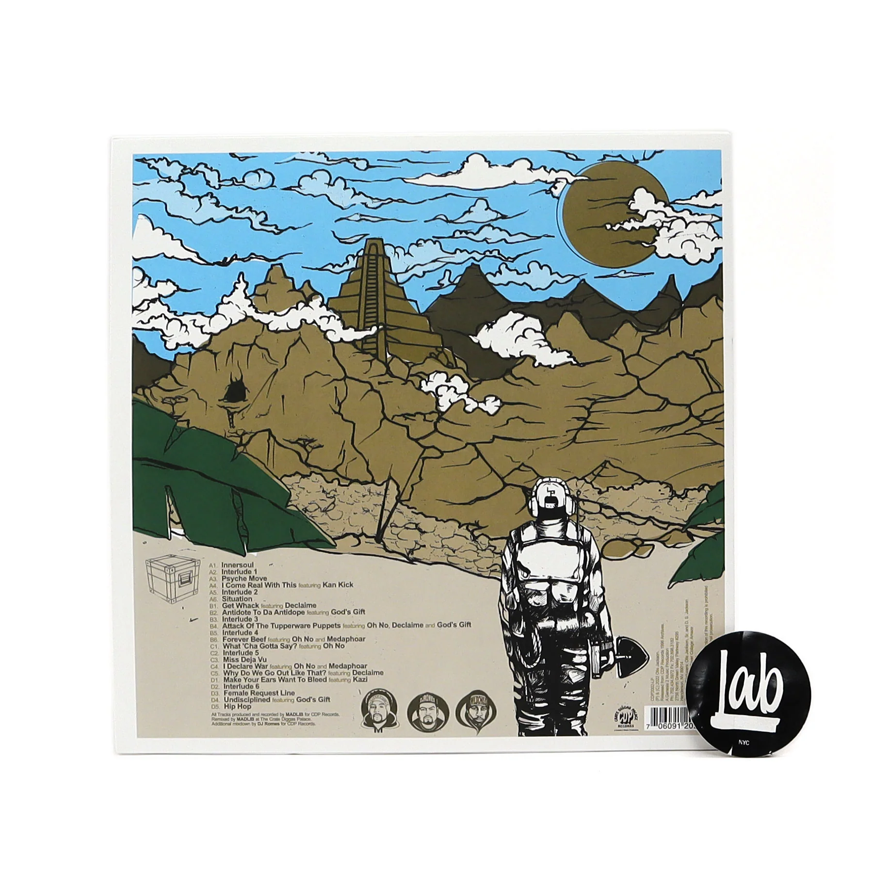 Lootpack: The Lost Tapes Vinyl 2LP - Image 3