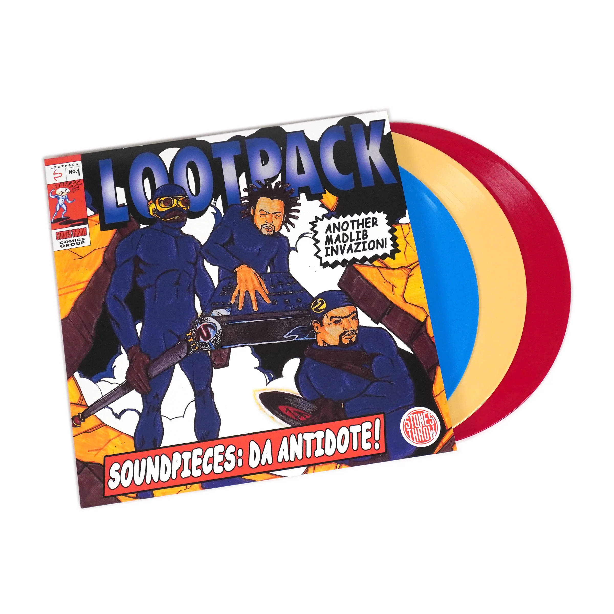 Lootpack: Soundpieces - Da Antidote! (Colored Vinyl) Vinyl 3LP