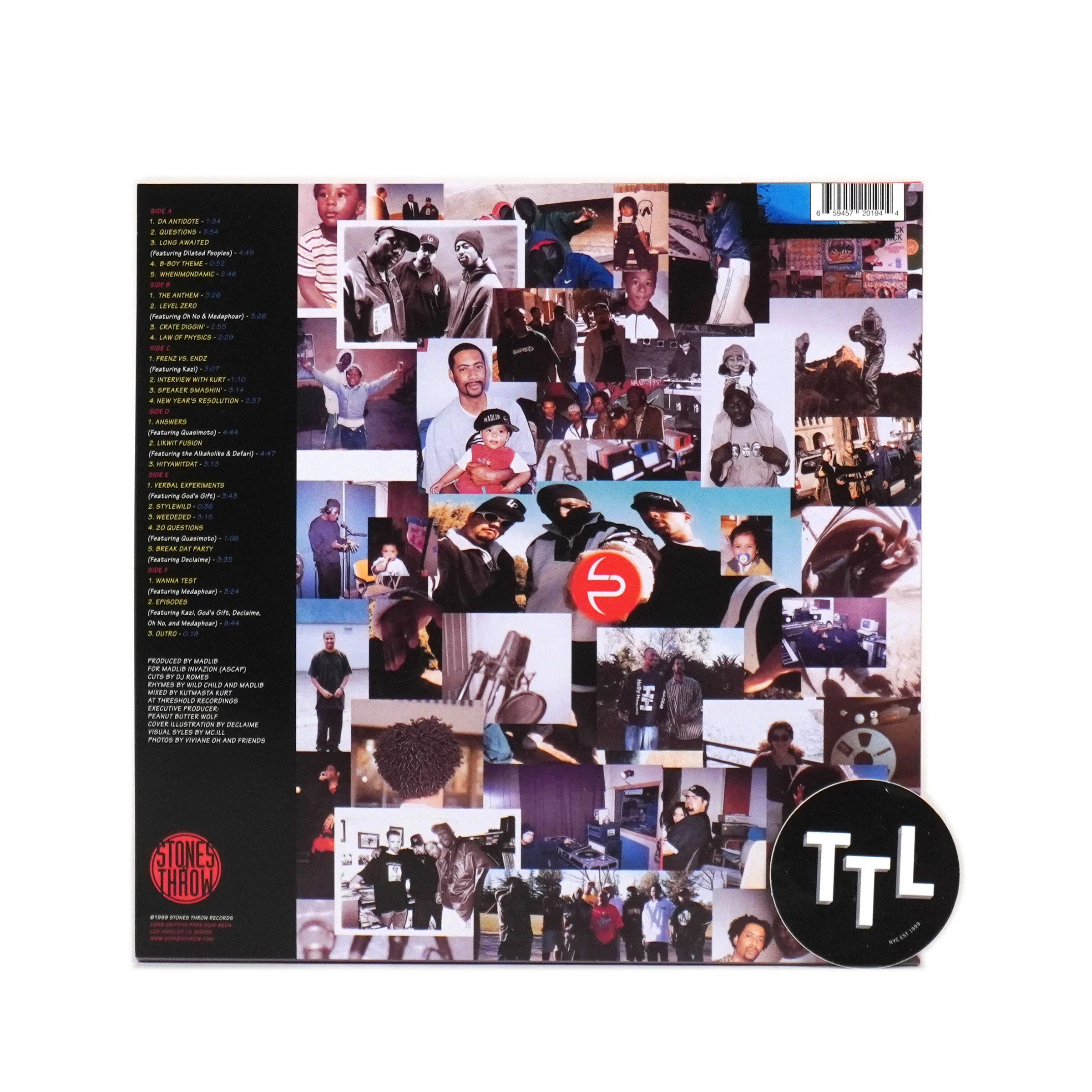 Lootpack: Soundpieces - Da Antidote! (Colored Vinyl) Vinyl 3LP - Image 3
