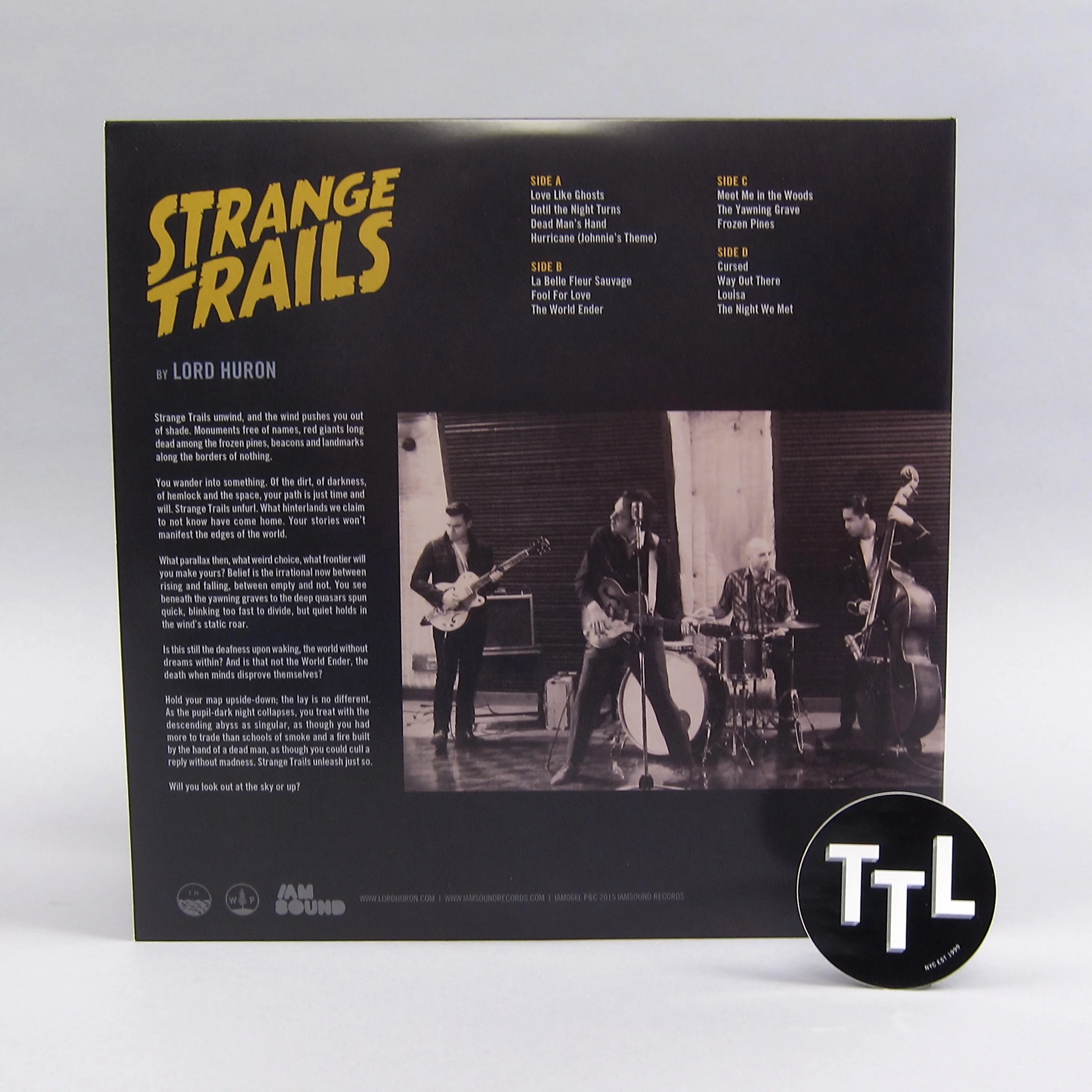 Lord Huron: Strange Trails (Splatter Colored Vinyl) Vinyl 2LP - Turntable Lab Exclusive - Image 3