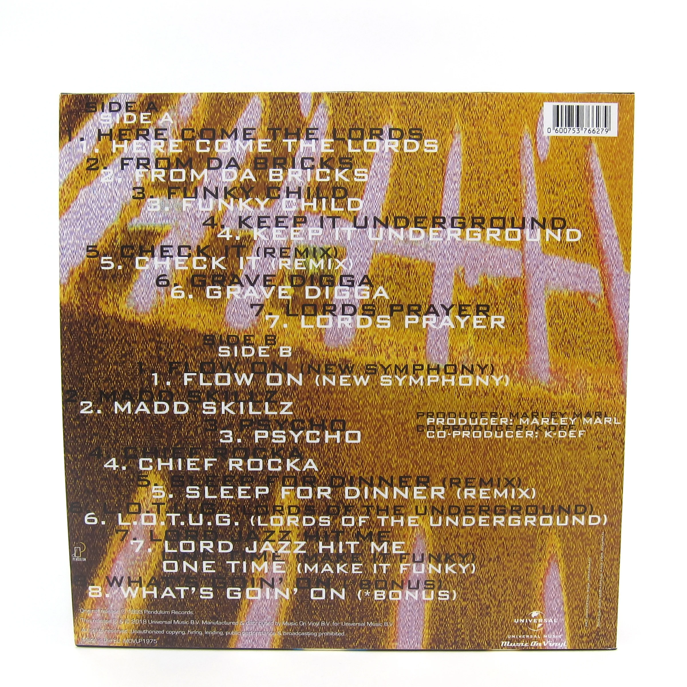 Lords Of The Underground: Here Come The Lords (Music On Vinyl 180g) Vinyl 2LP - Image 3