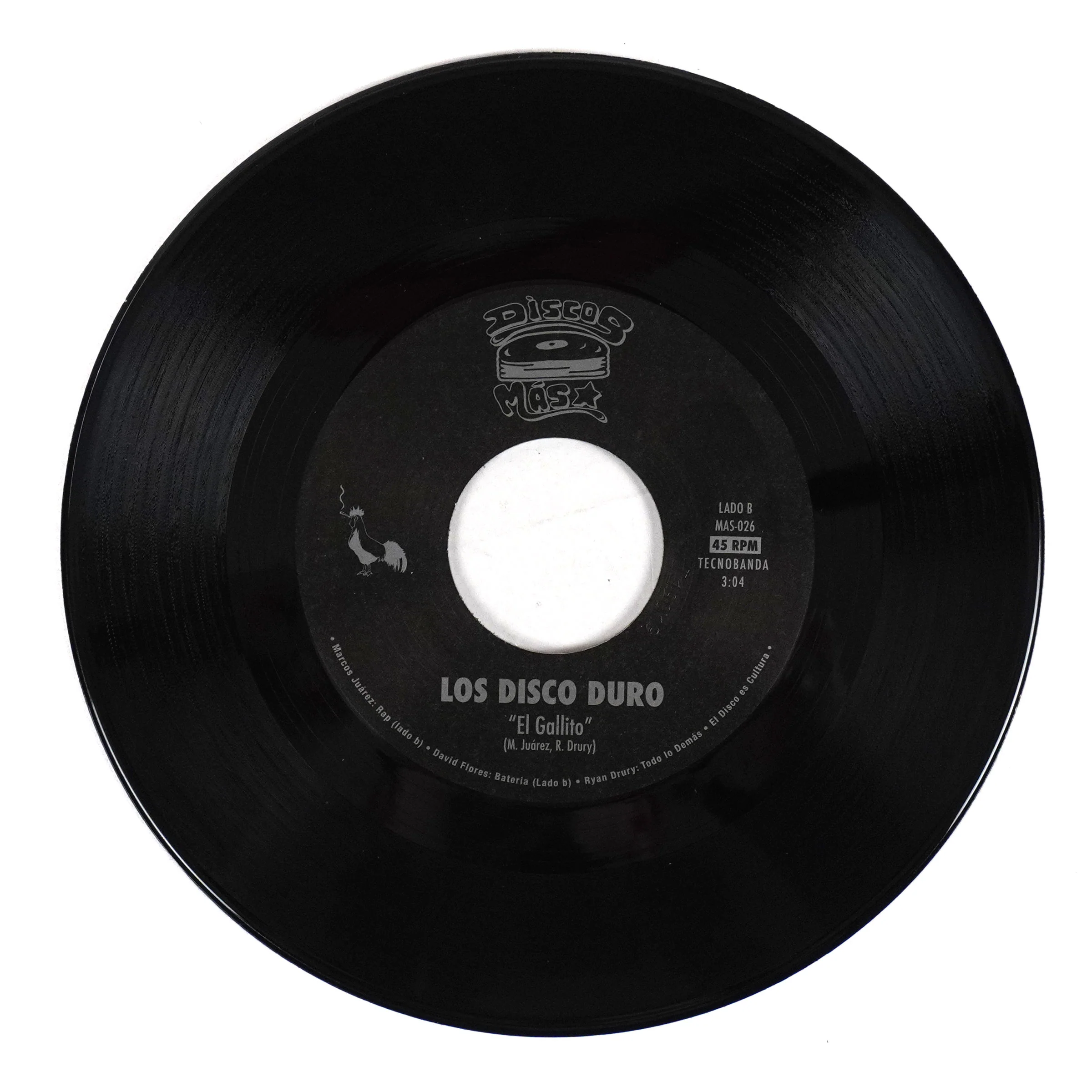 Los Disco Duro: Cumbia Sampuesana / El Gallito Vinyl 7" - Image 2