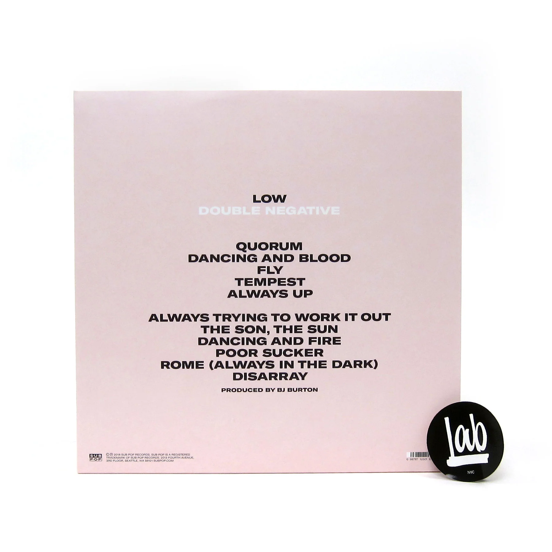 Low: Double Negative Vinyl LP - Image 3