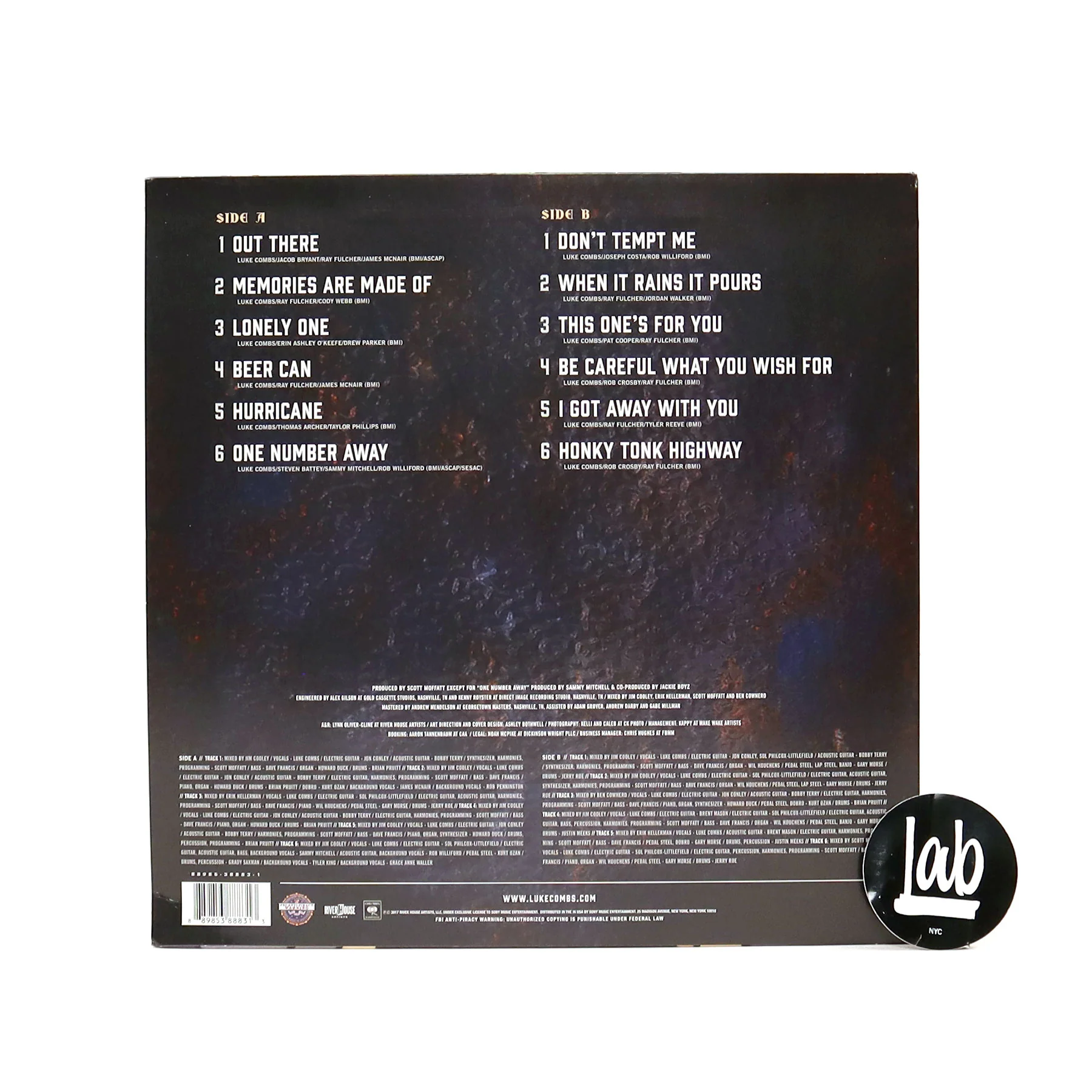 Luke Combs: This One's For You Vinyl LP - Image 2