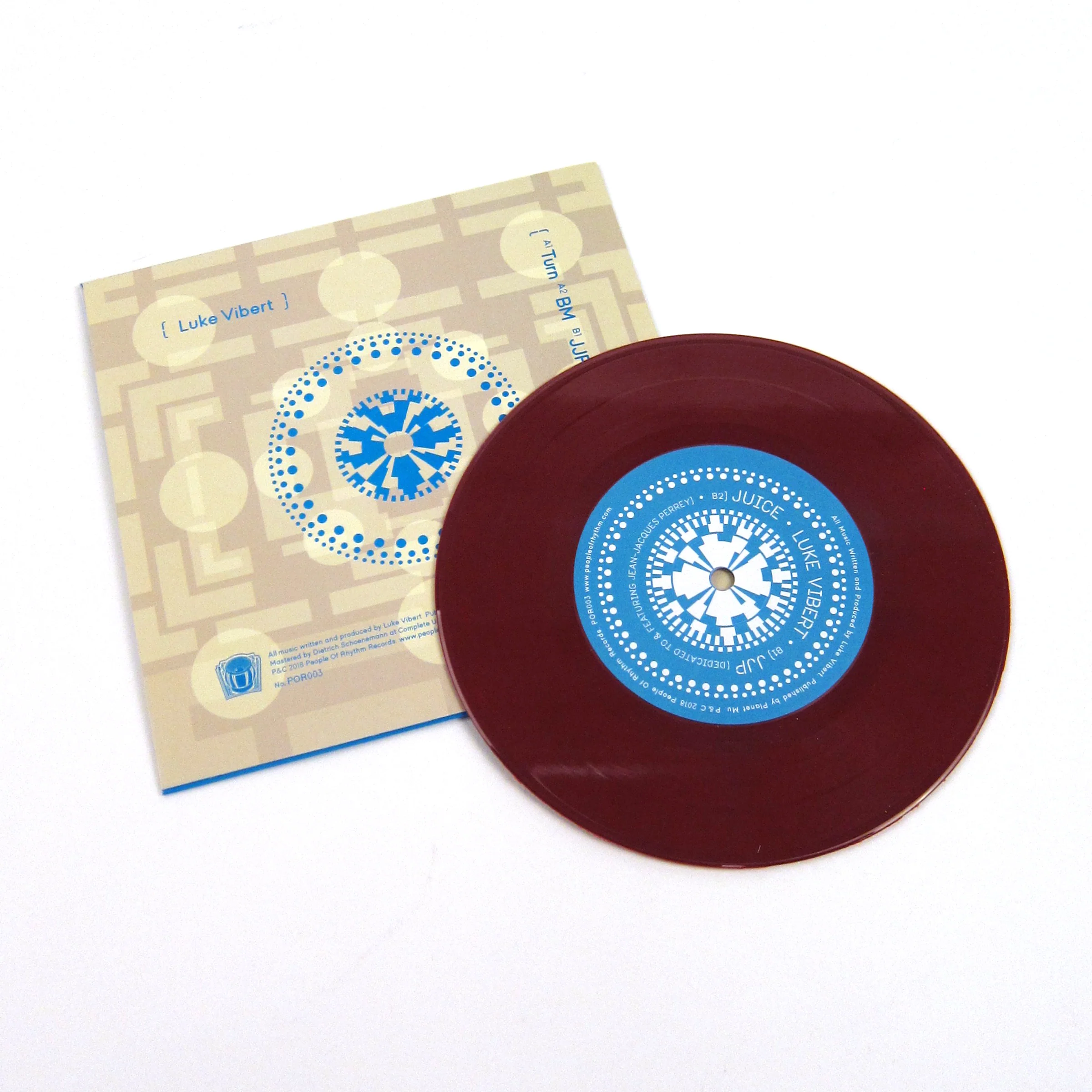Luke Vibert: Turn EP (Colored Vinyl) Vinyl 7" - Image 2