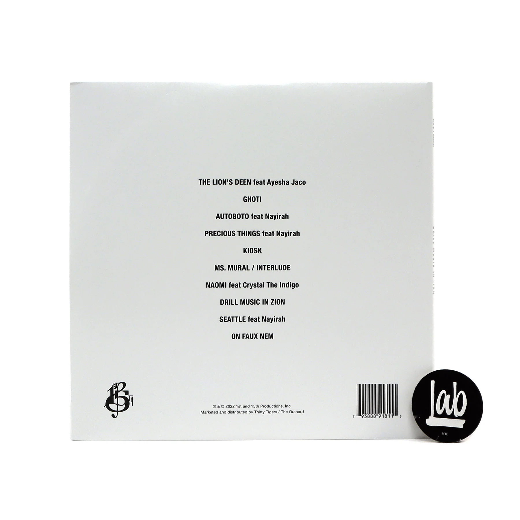 Lupe Fiasco: Drill Music In Zion (Indie Exclusive Colored Vinyl) Vinyl 2LP - Image 4