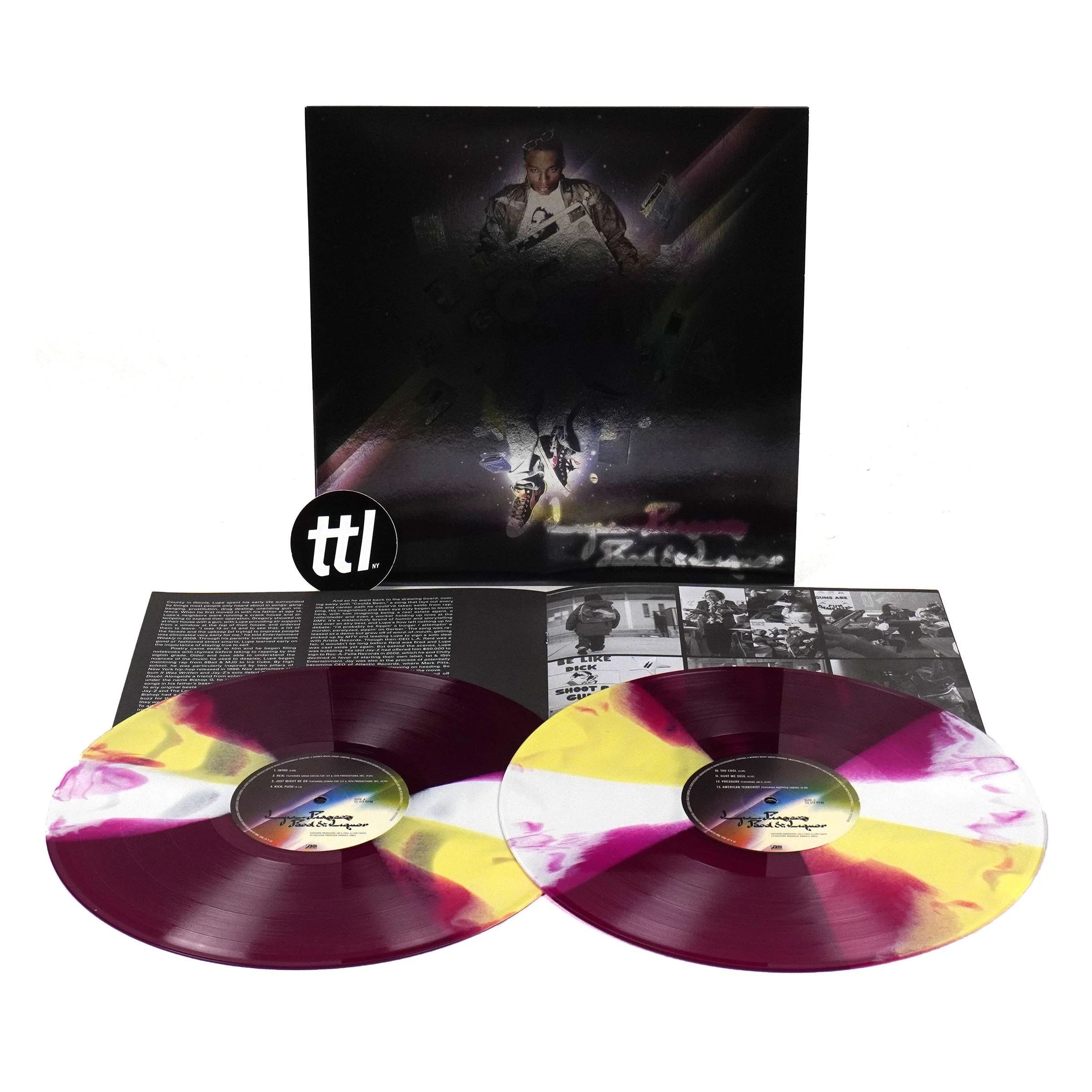 Lupe Fiasco: Food & Liquor (Prism Colored Vinyl) Vinyl 2LP - Image 2