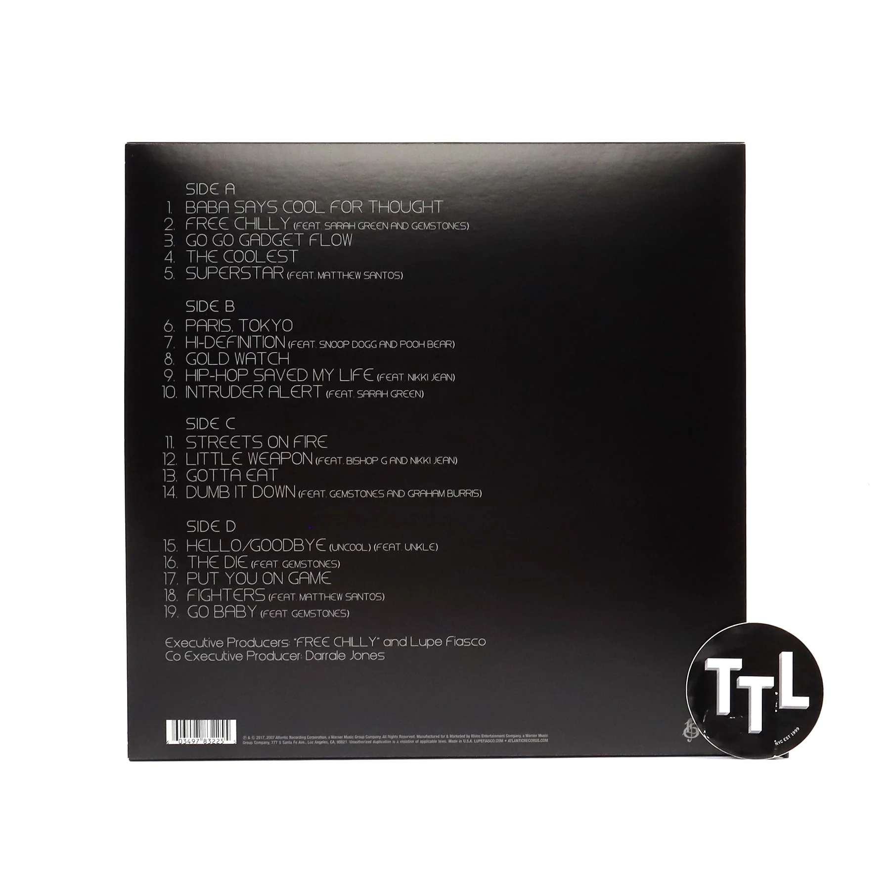 Lupe Fiasco: Lupe Fiasco's The Cool (Colored Vinyl) Vinyl 2LP - Image 4