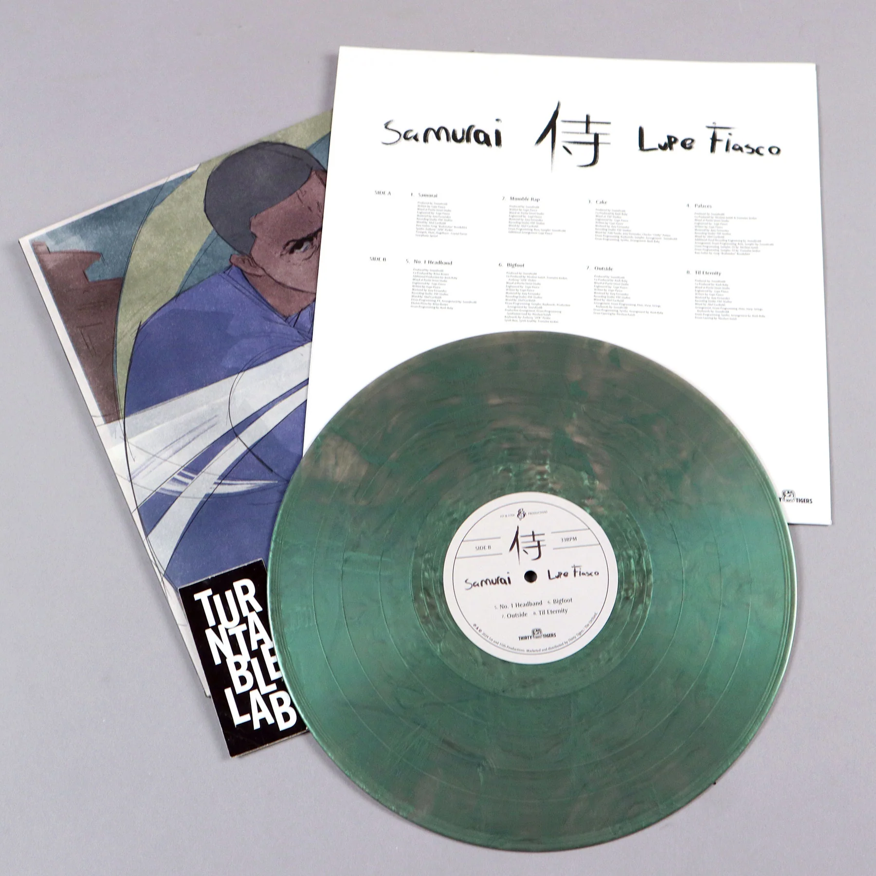 Lupe Fiasco: Samurai (Green Colored Vinyl) Vinyl LP - Turntable Lab Exclusive - LIMIT 1 PER CUSTOMER - Image 3