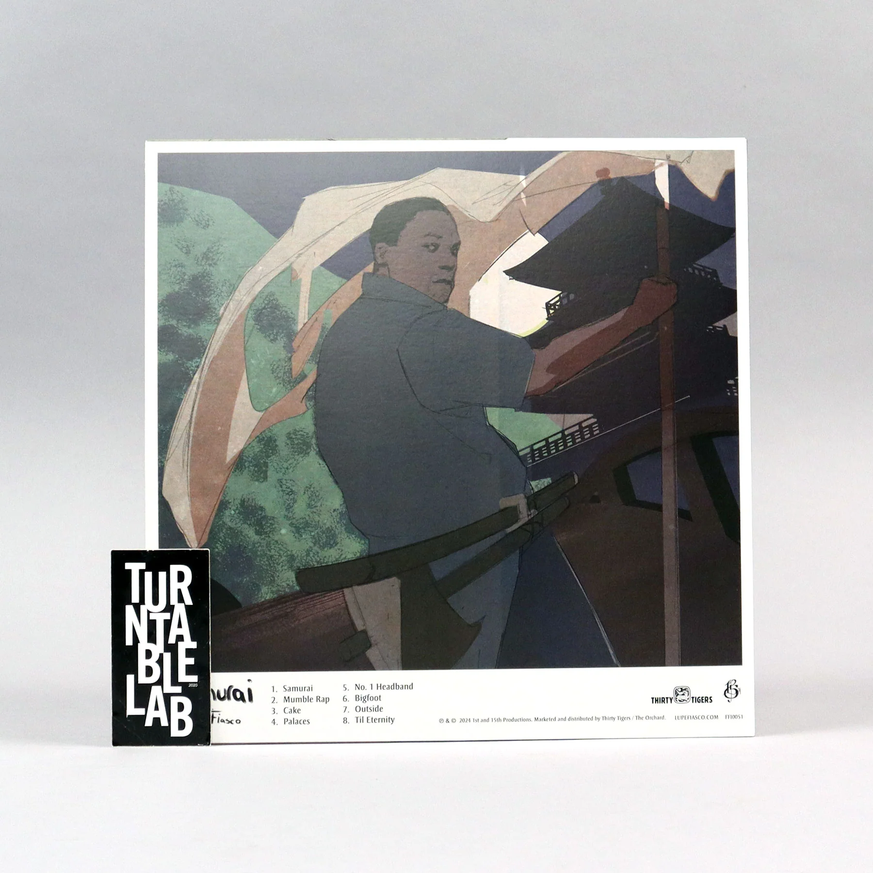 Lupe Fiasco: Samurai (Green Colored Vinyl) Vinyl LP - Turntable Lab Exclusive - LIMIT 1 PER CUSTOMER - Image 5