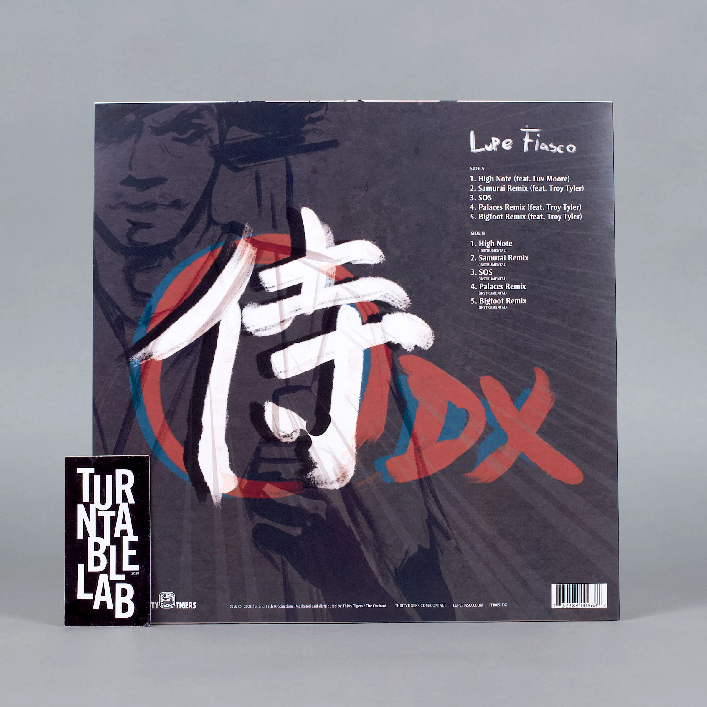 Lupe Fiasco: Samurai DX (Colored Vinyl) Vinyl LP - Turntable Lab Exclusive - LIMIT 1 PER CUSTOMER - Image 4