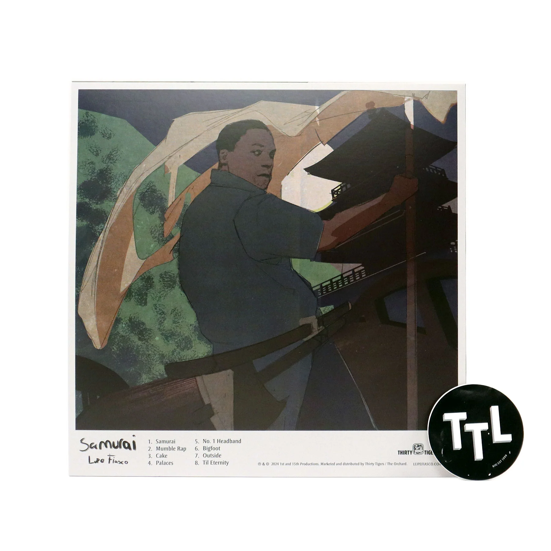 Lupe Fiasco: Samurai Vinyl LP - Image 3
