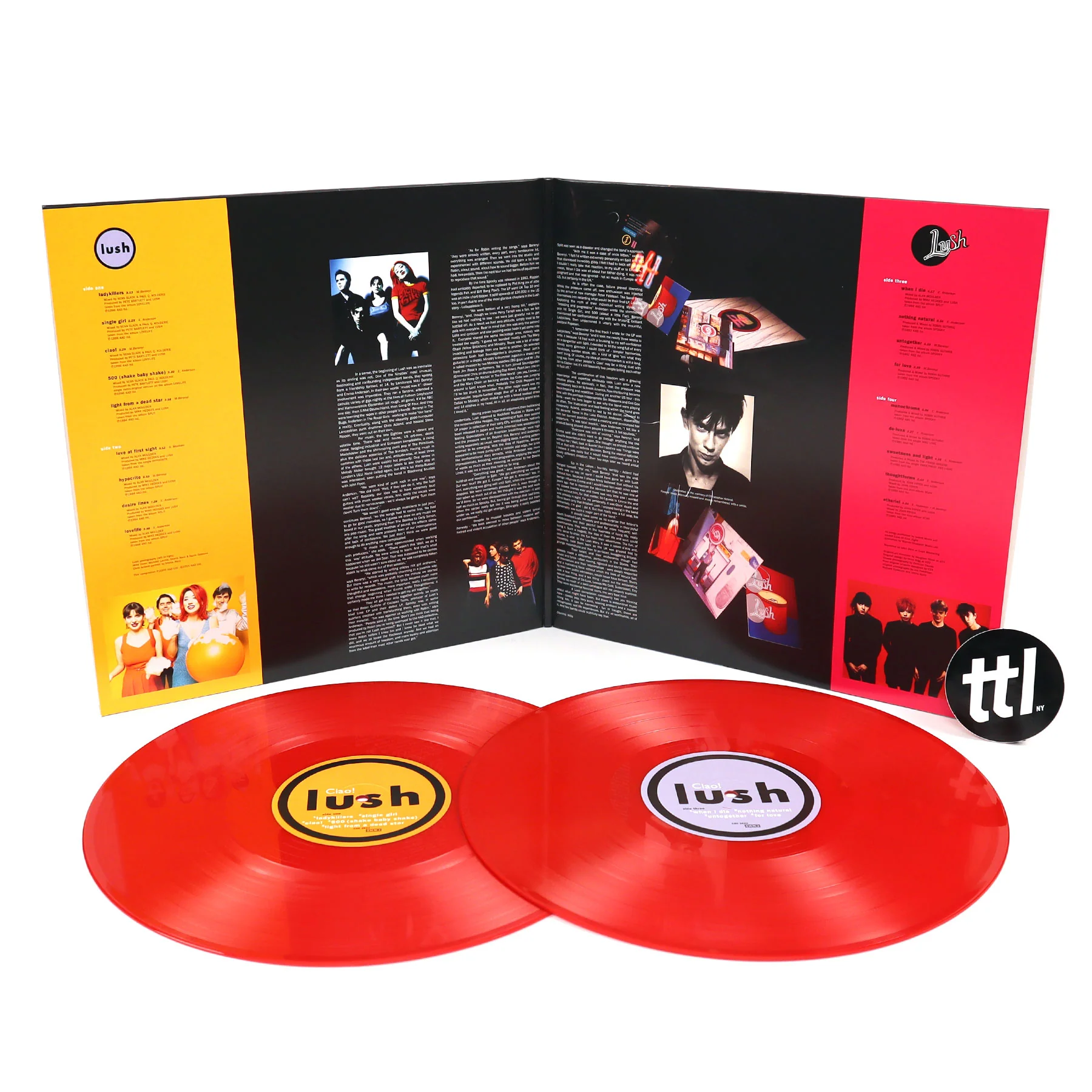 Lush: Ciao! Best Of (Colored Vinyl) Vinyl 2LP - Image 2