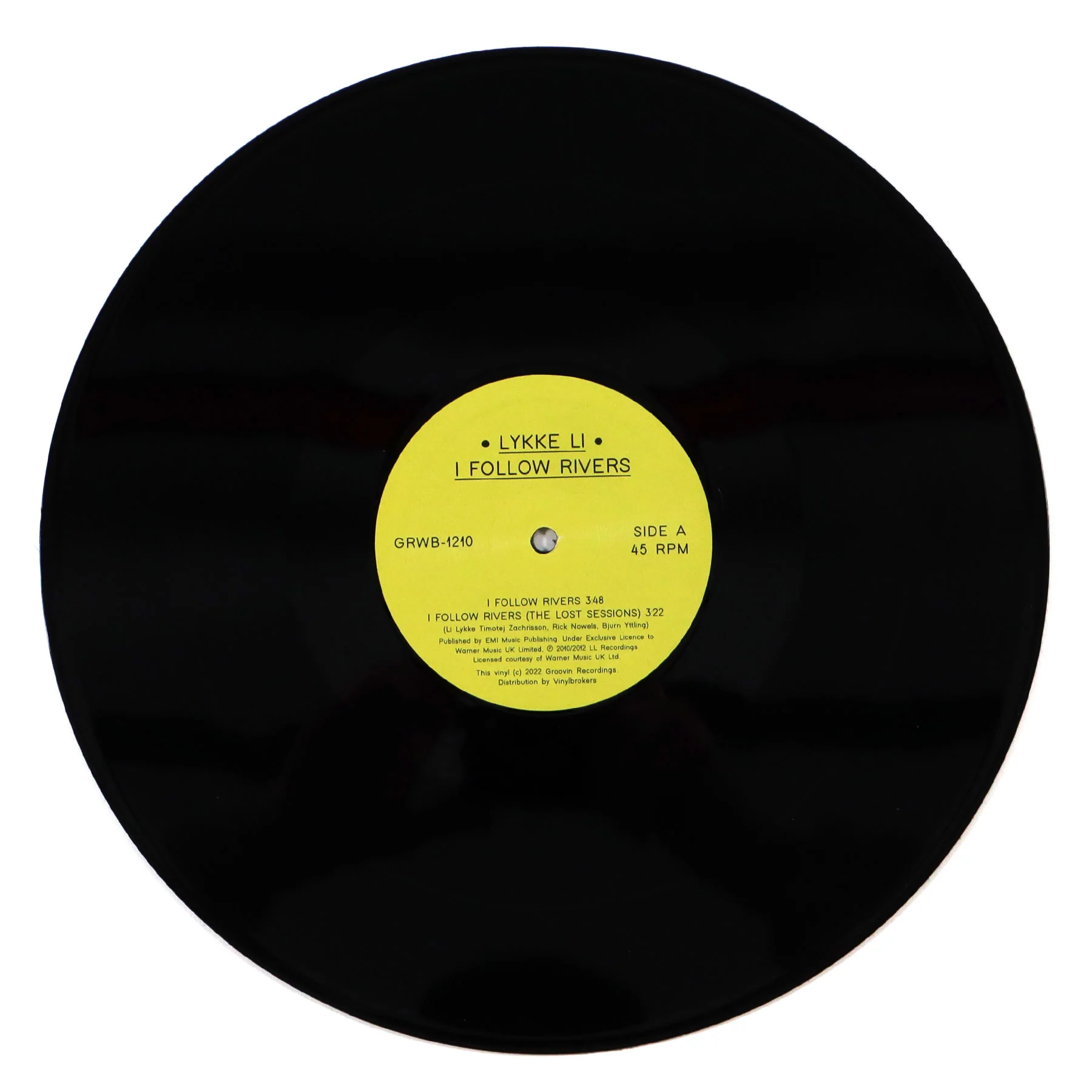 Lykke Li: I Follow Rivers (The Magician Remix) Vinyl 12" - Image 2