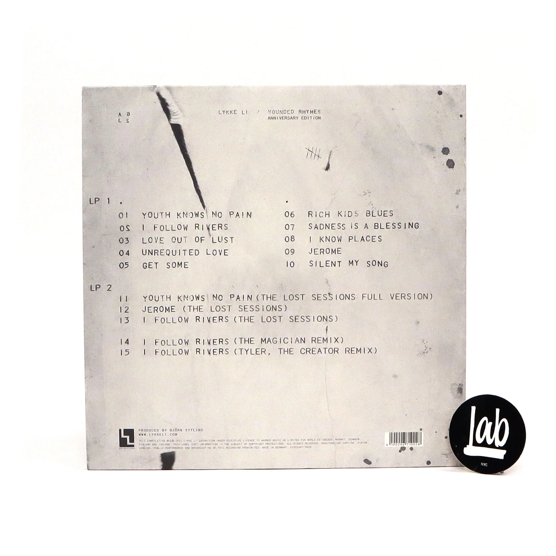 Lykke Li: Wounded Rhymes (180g) Vinyl 2LP - Image 4