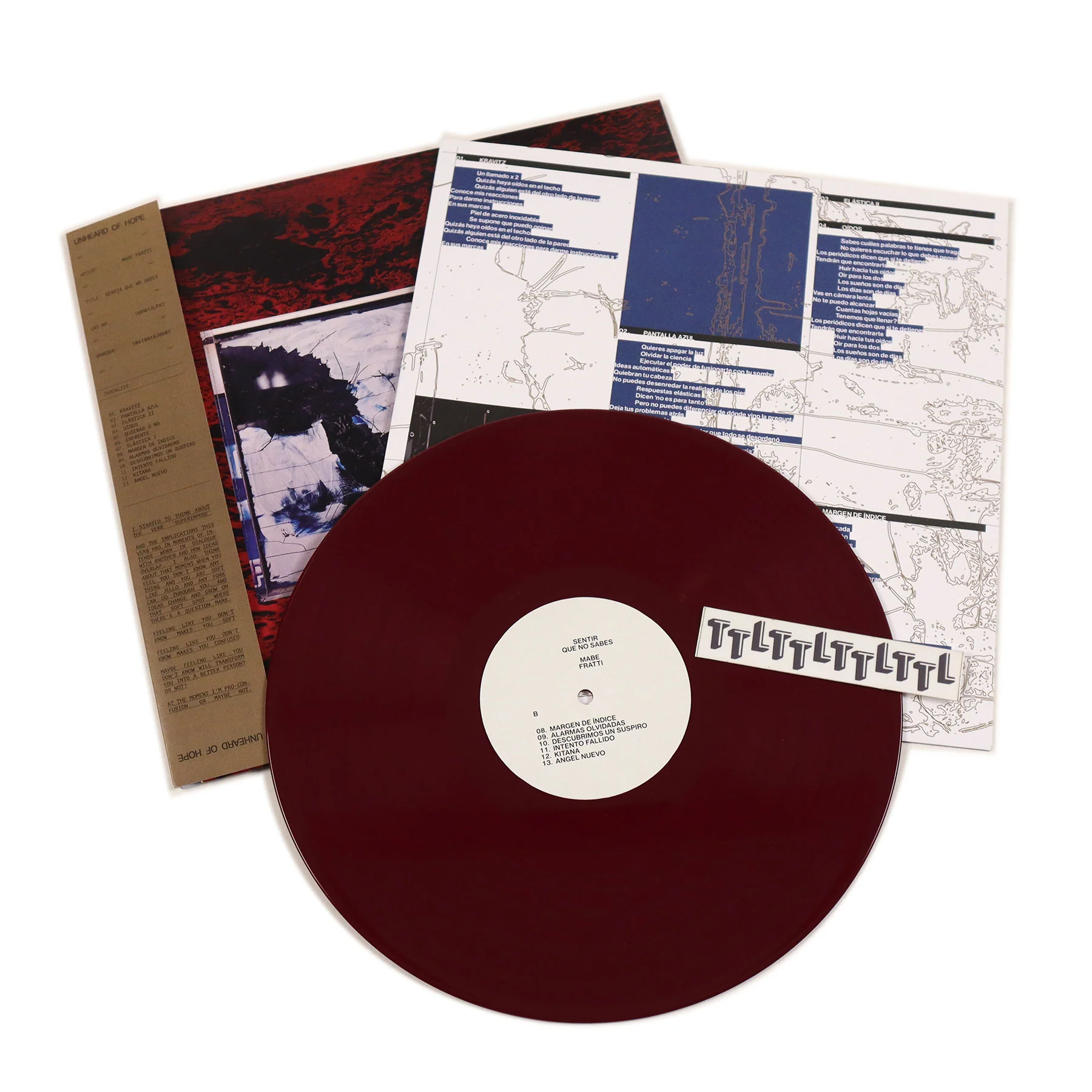 Mabe Fratti: Sentir Que No Sabes (Colored Vinyl) Vinyl LP - Image 2