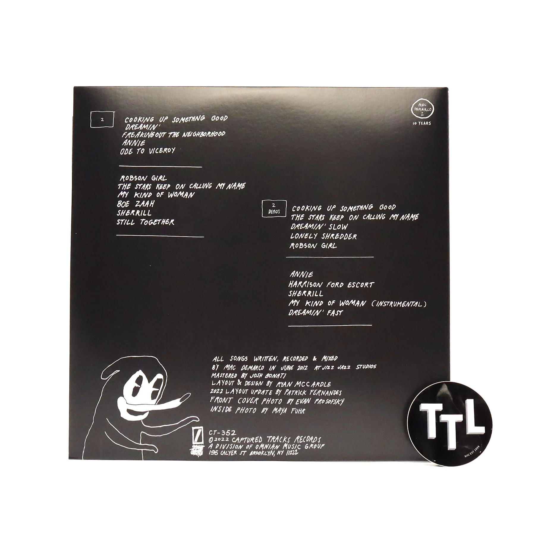 Mac Demarco: 2 - 10th Anniversary Edition (Colored Vinyl) Vinyl 2LP - Image 3