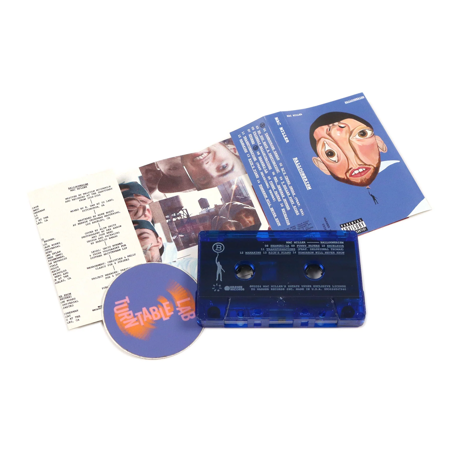 Mac Miller: Balloonerism Cassette - Image 2
