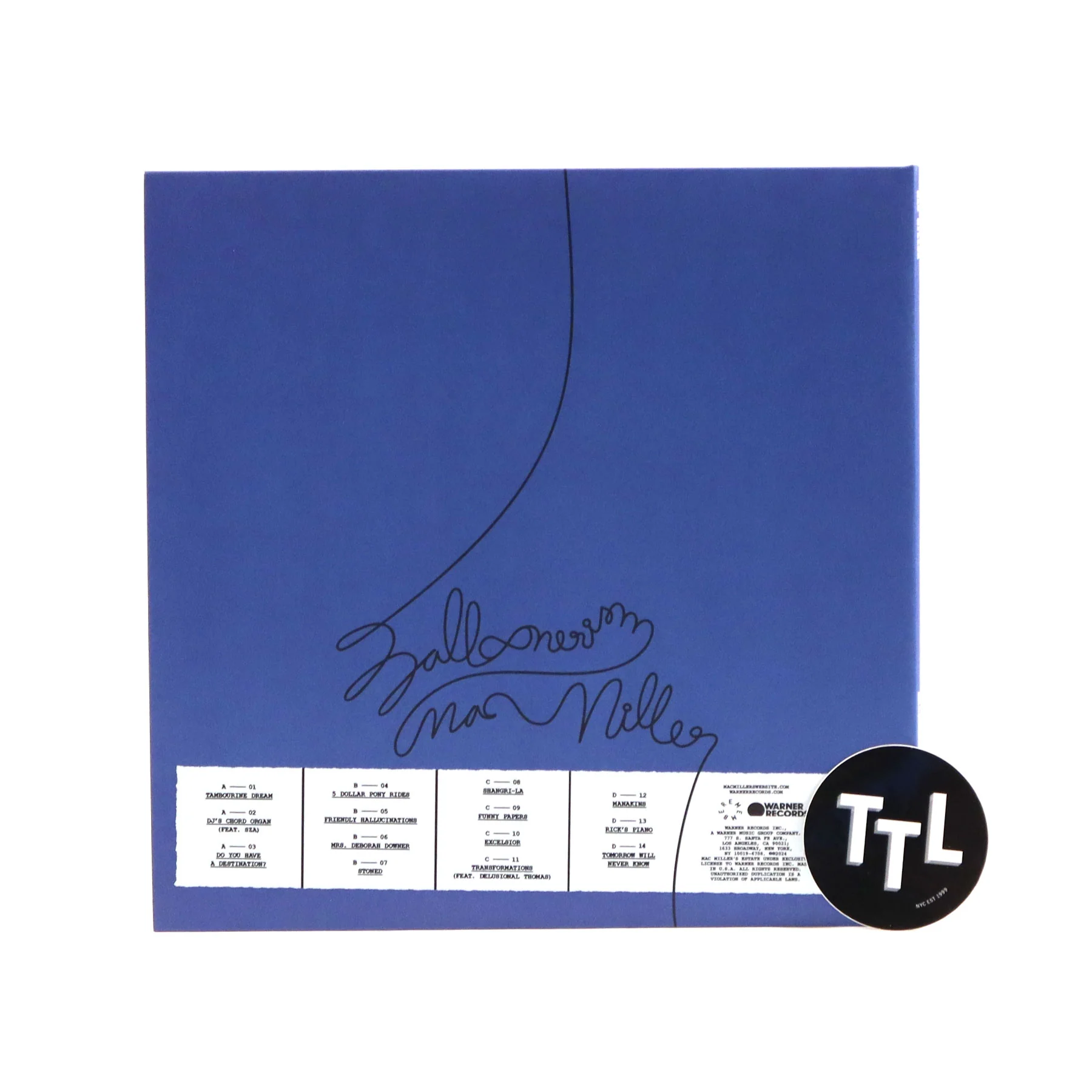 Mac Miller: Balloonerism (Indie Exclusive Colored Vinyl) Vinyl 2LP - LIMIT 2 PER CUSTOMER - Image 3