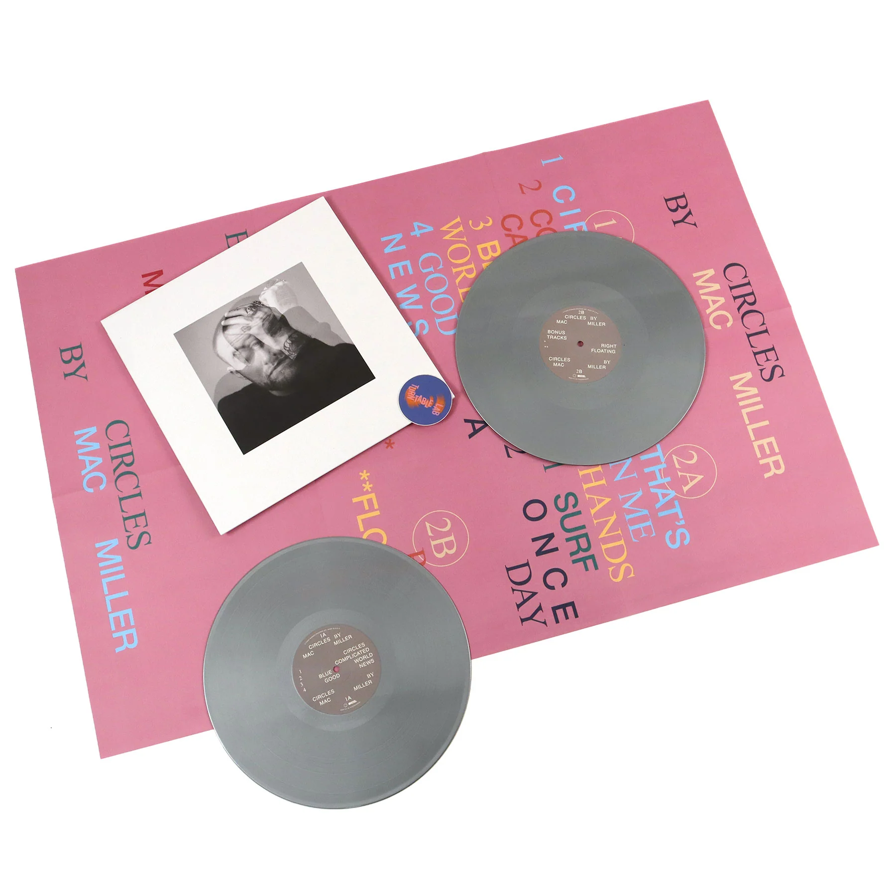 Mac Miller: Circles (Indie Exclusive Silver Colored Vinyl) Vinyl 2LP - Image 2