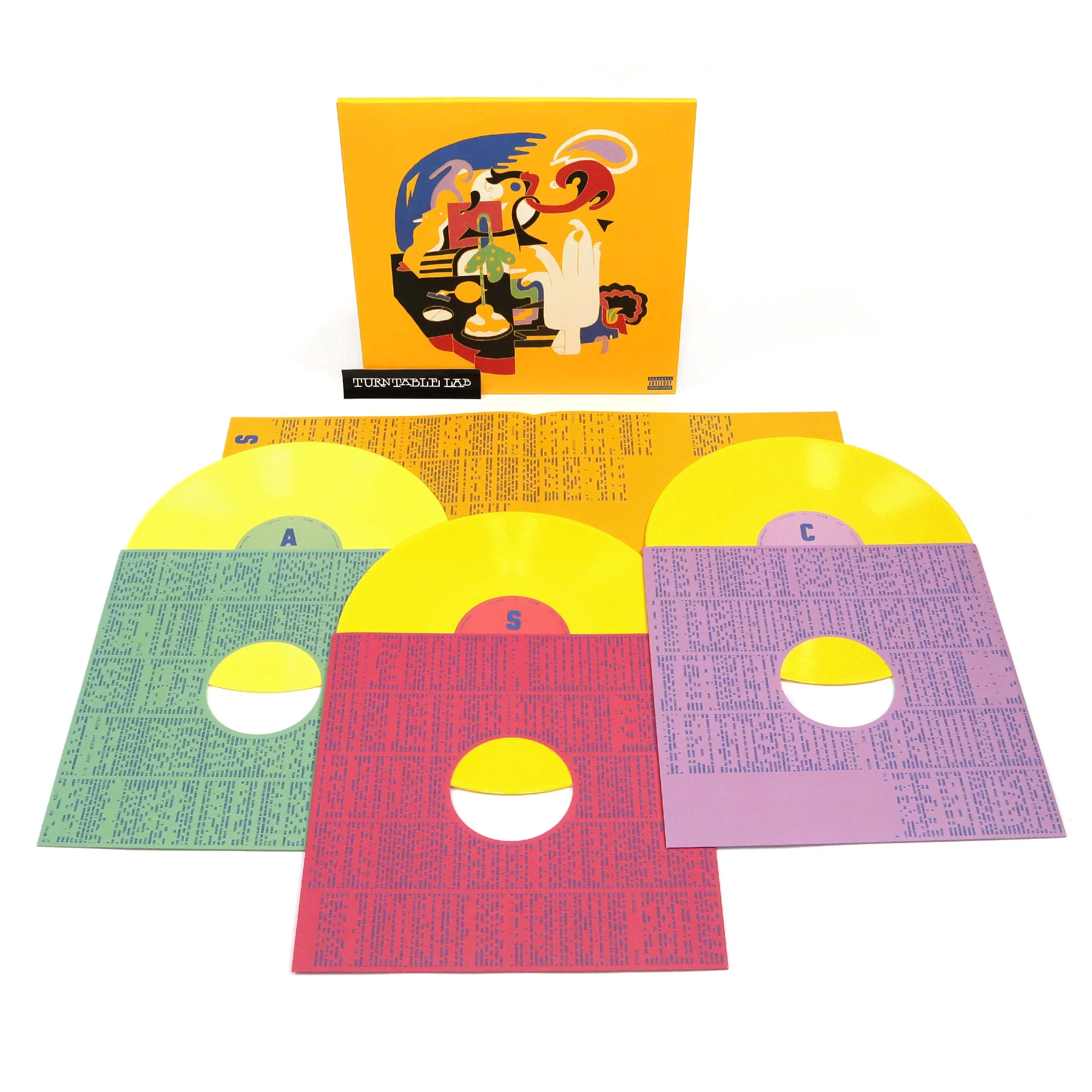 Mac Miller: Faces (Yellow Colored Vinyl) Vinyl 3LP - Image 2