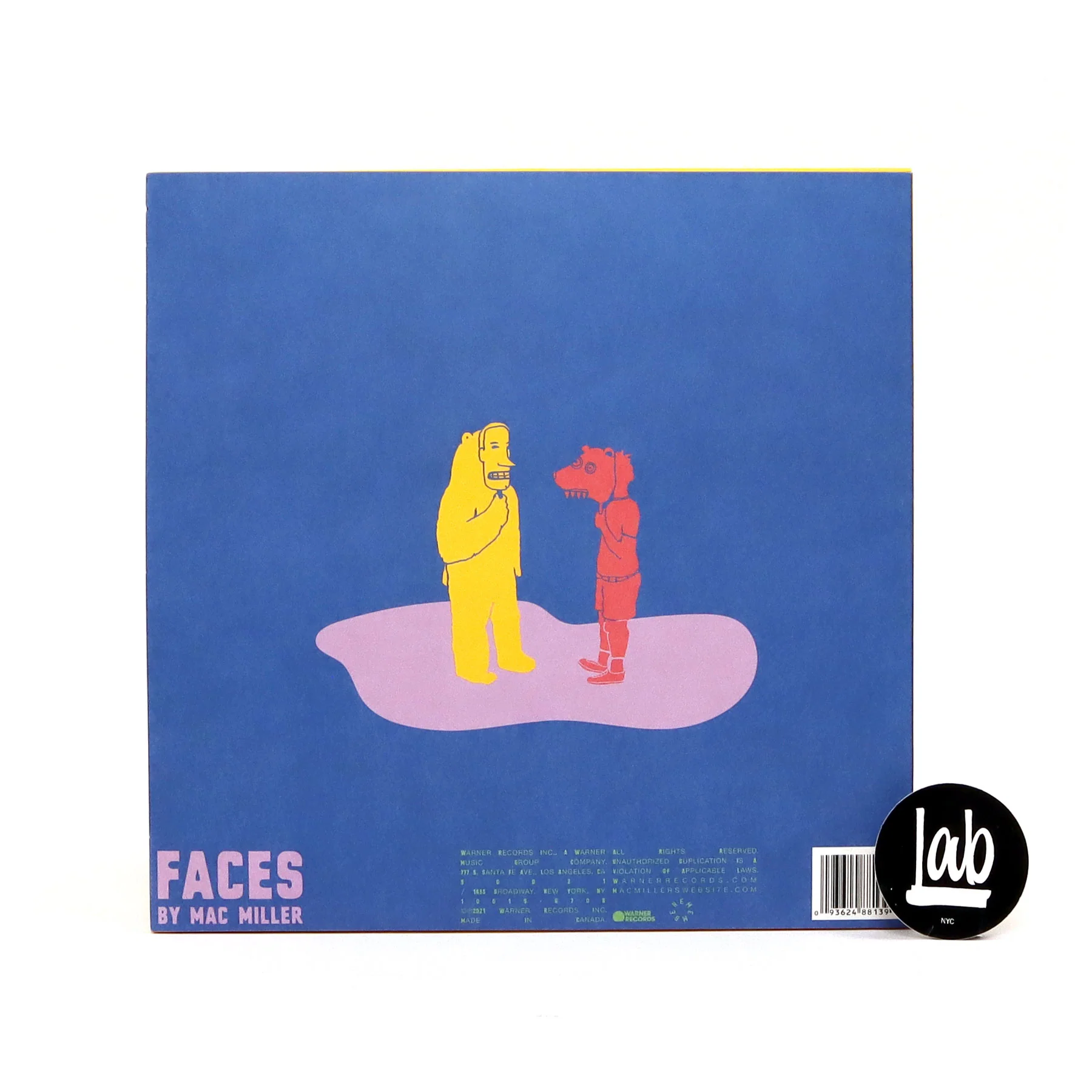 Mac Miller: Faces (Yellow Colored Vinyl) Vinyl 3LP - Image 3