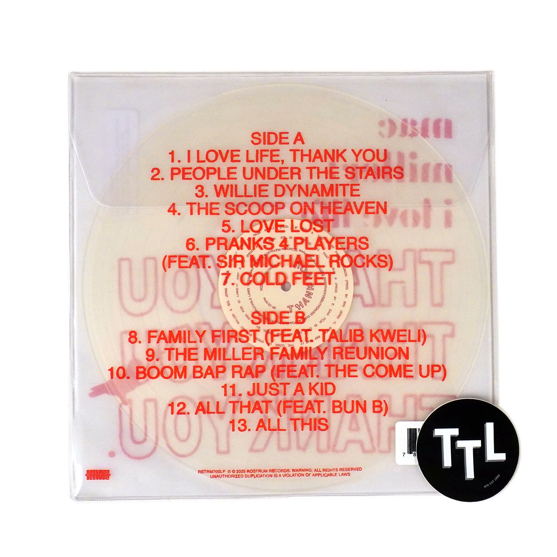 Mac Miller: I Love Life, Thank You (Colored Vinyl) Vinyl LP - Image 3