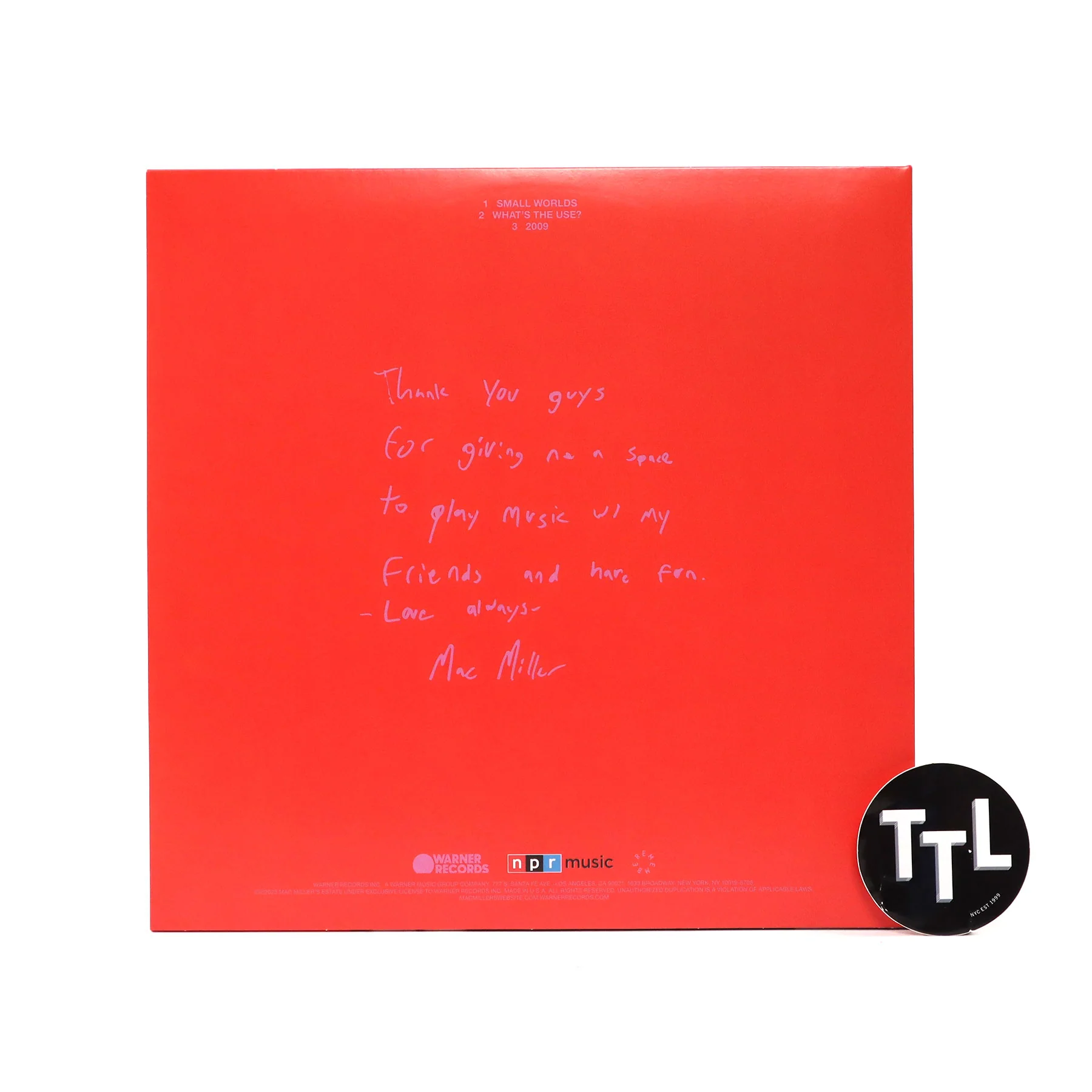 Mac Miller: NPR Music Tiny Desk Concert (Colored Vinyl) Vinyl LP - Image 5