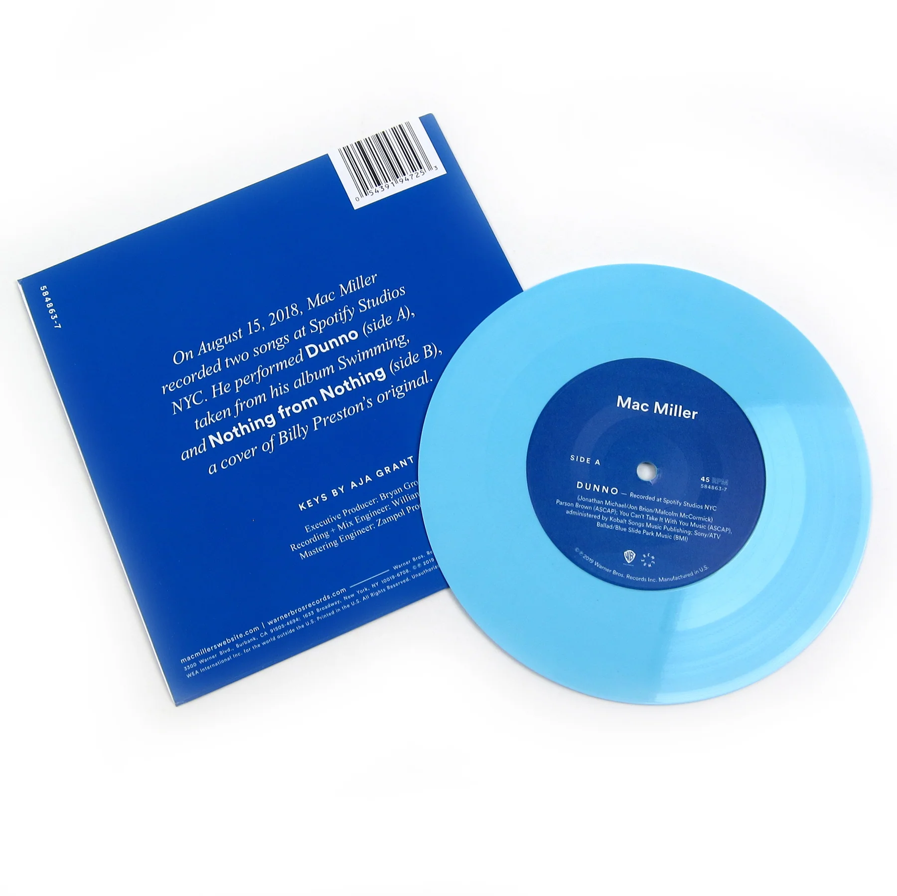 Mac Miller: Spotify Singles (Colored Vinyl) Vinyl 7" - Image 2