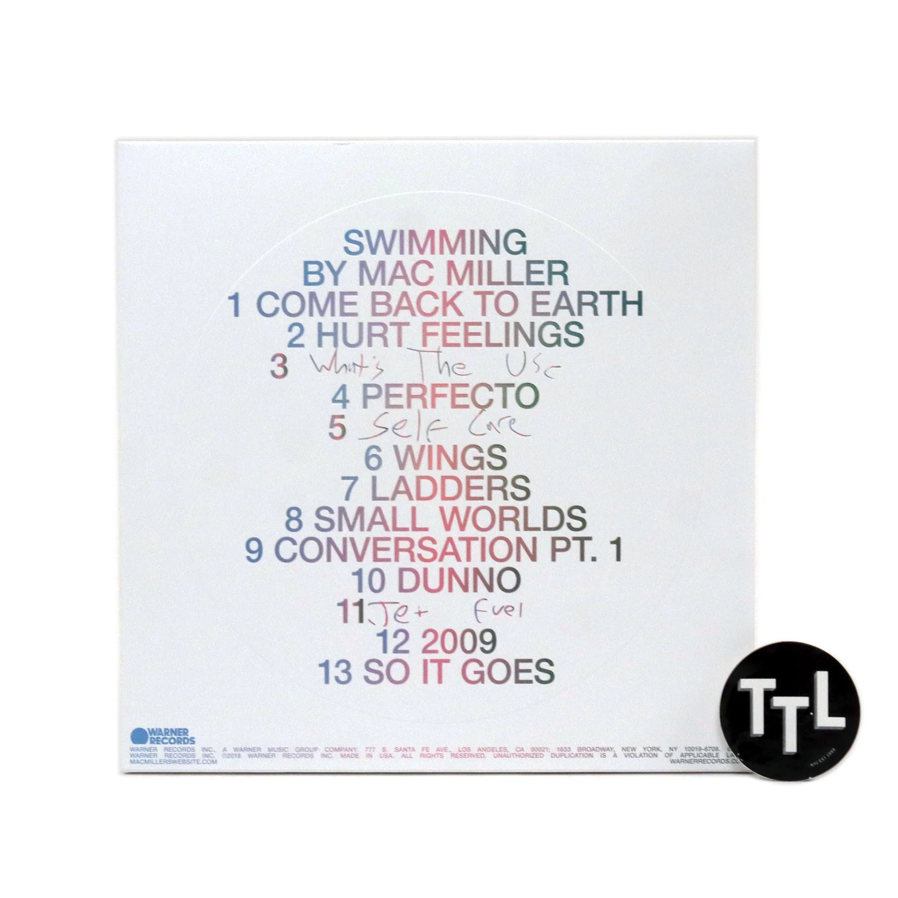 Mac Miller: Swimming - 5th Anniversary Edition (Marble Colored Vinyl) Vinyl 2LP Boxset - Image 4