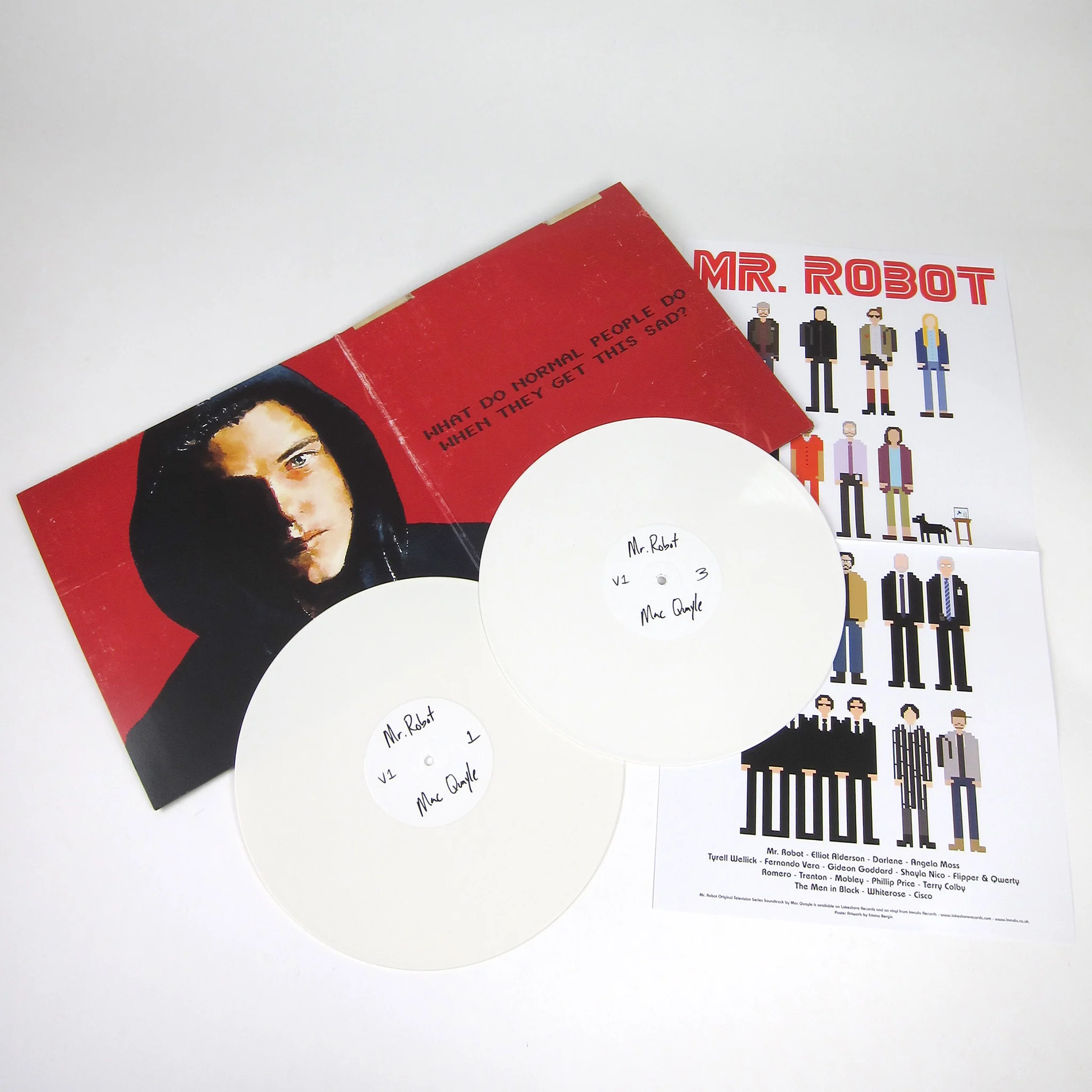 Mac Quayle: Mr. Robot - Vol.1 Soundtrack (Colored Vinyl) Vinyl 2LP - Image 2