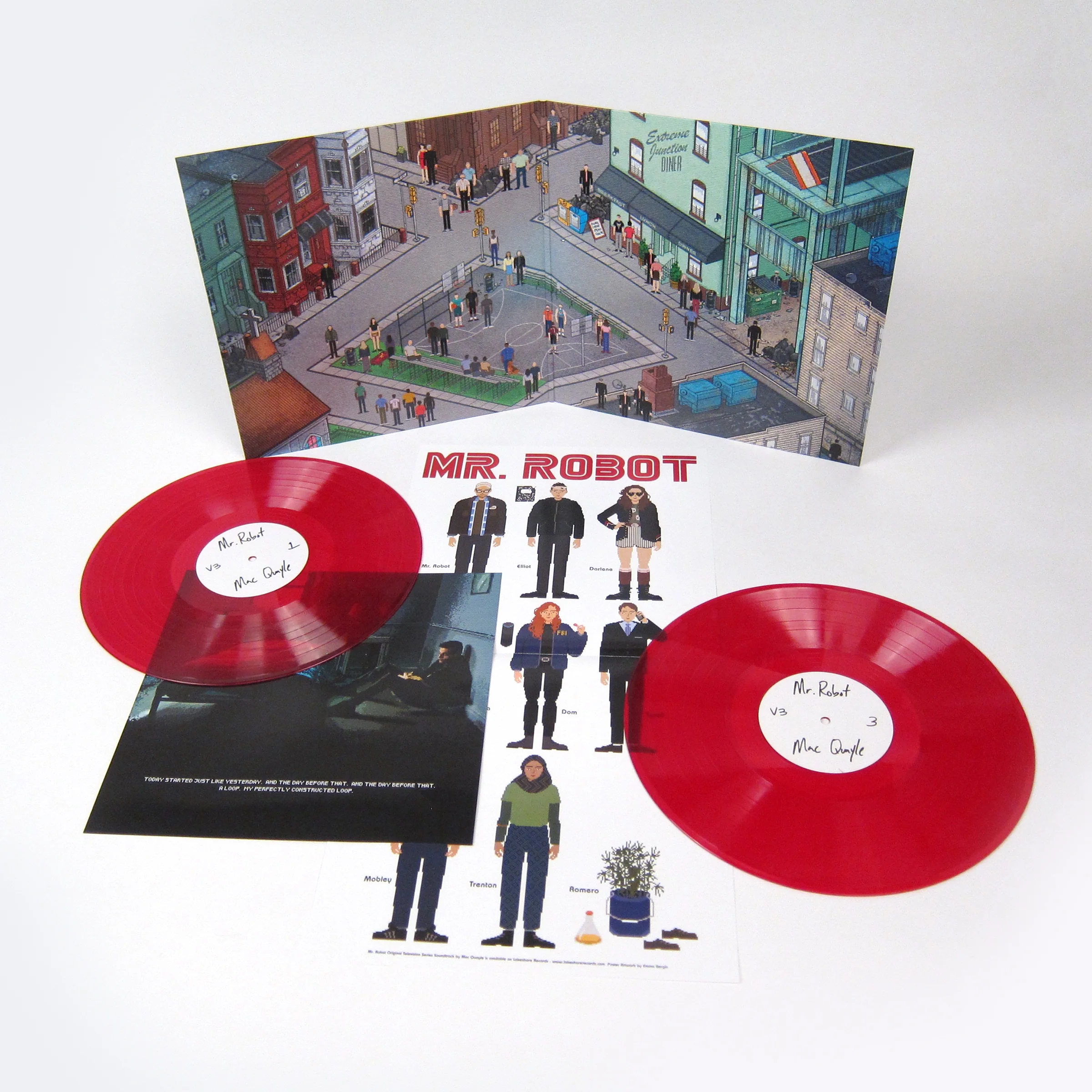 Mac Quayle: Mr Robot Vol.3 Soundtrack (Colored Vinyl) Vinyl 2LP - Image 2