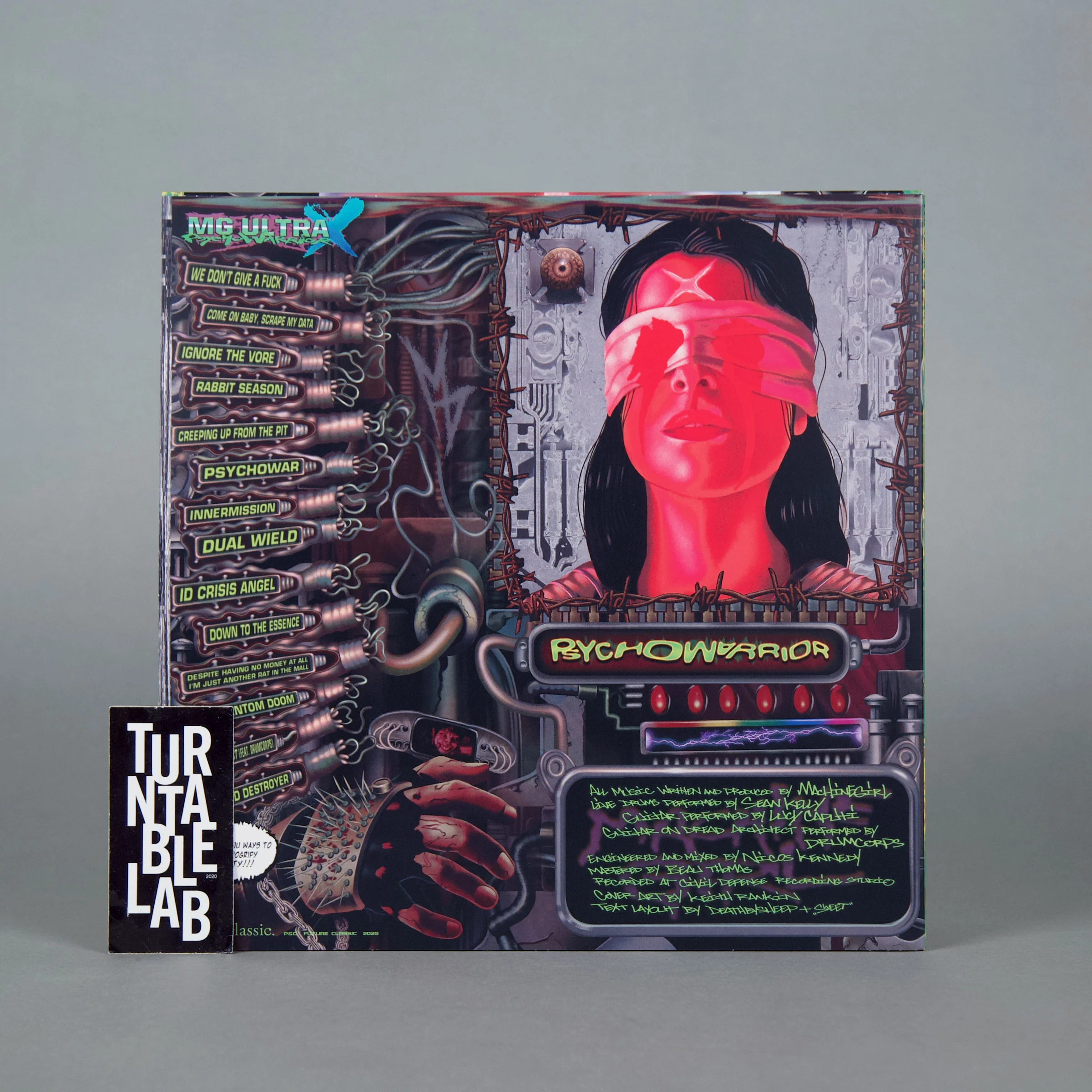 Machine Girl: PsychoWarrior - MG Ultra X (Colored Vinyl) Vinyl 2LP - Turntable Lab Exclusive - Image 3